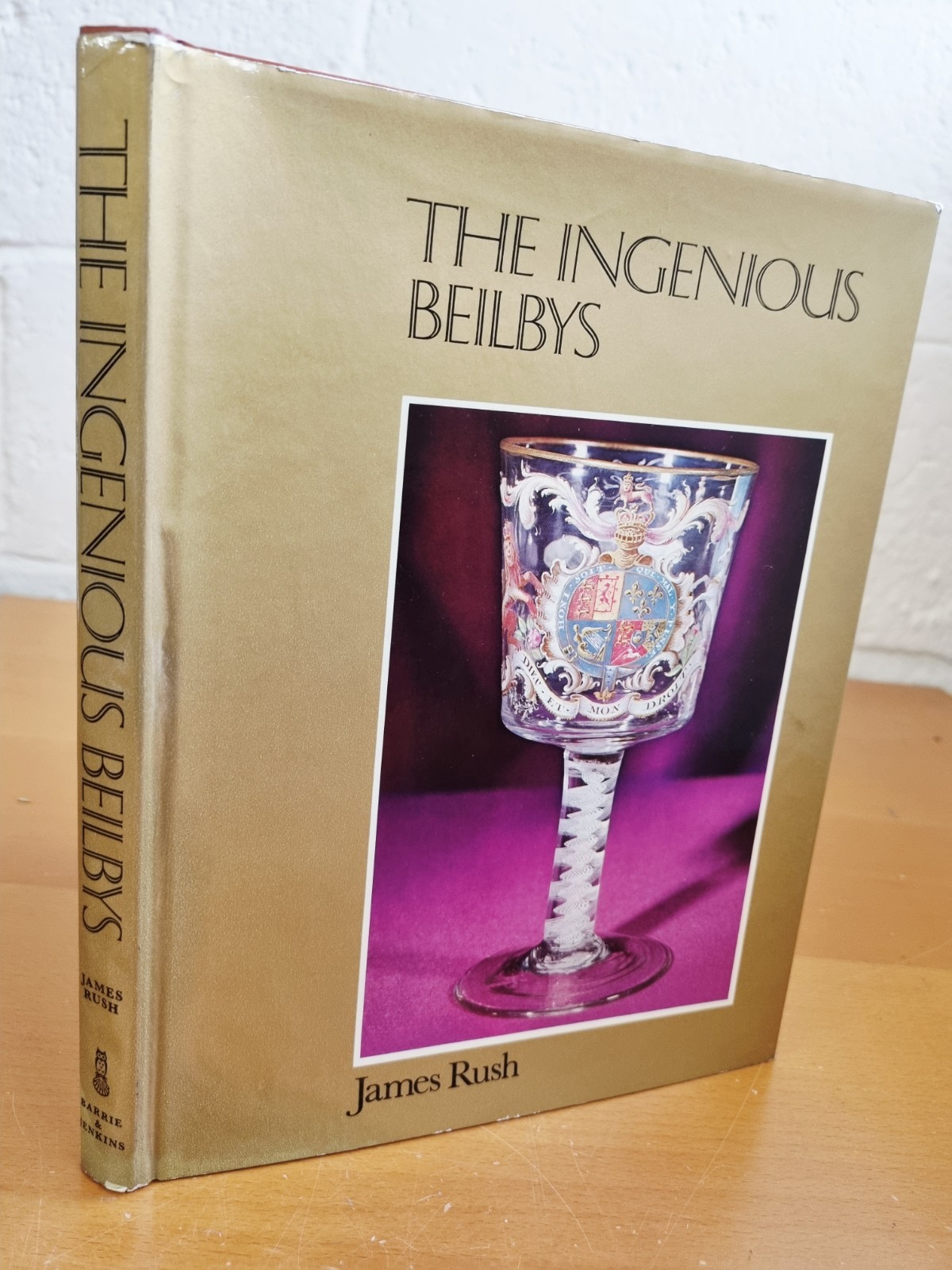 JAMES RUSH The Ingenious Beilbys – 1st ed 1973 in dust jacket – signed – w