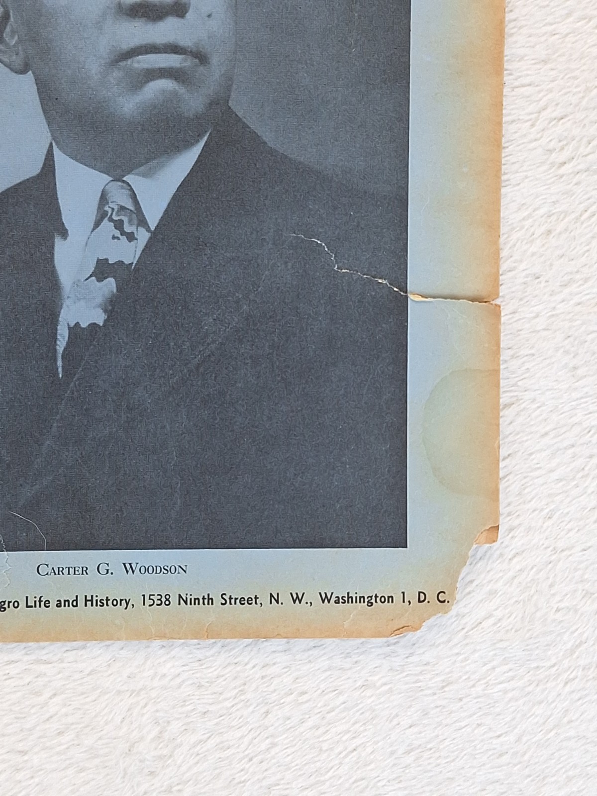Carter G Woodson Negro History Week Celebration Flyer 26th Annual Feb. 11, 1951