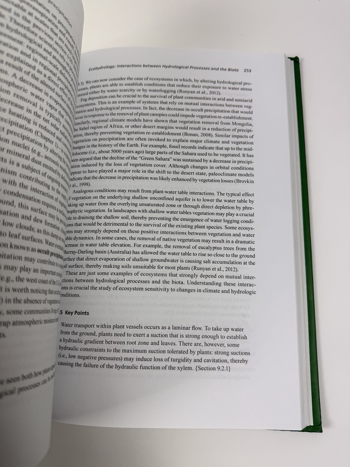 Elements of Physical Hydrology Second Edition Hardcover Hornberger Wiberg