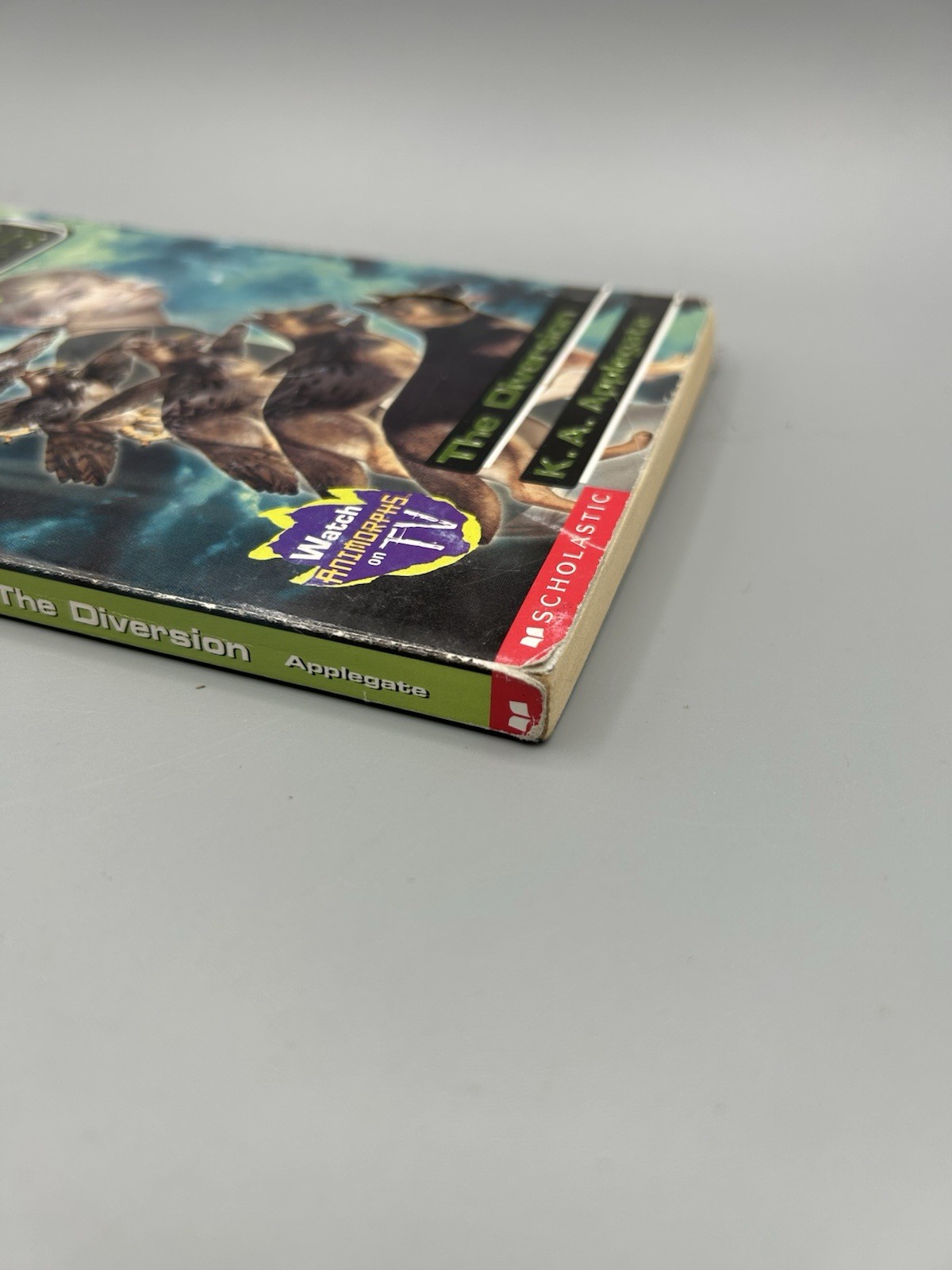 Animorphs Diversion #49 by K. A. Applegate (2001, Trade Paperback) 1st Print Ed
