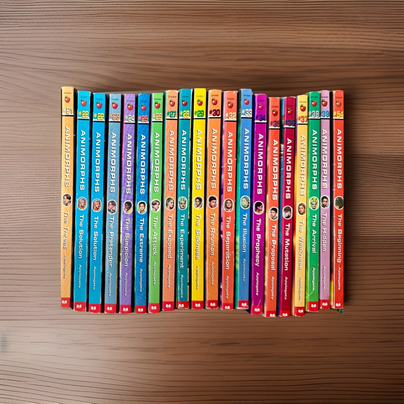 Animorphs You-Pick First Scholastic Printings #21-39 + #54 K.A. Applegate 1990s