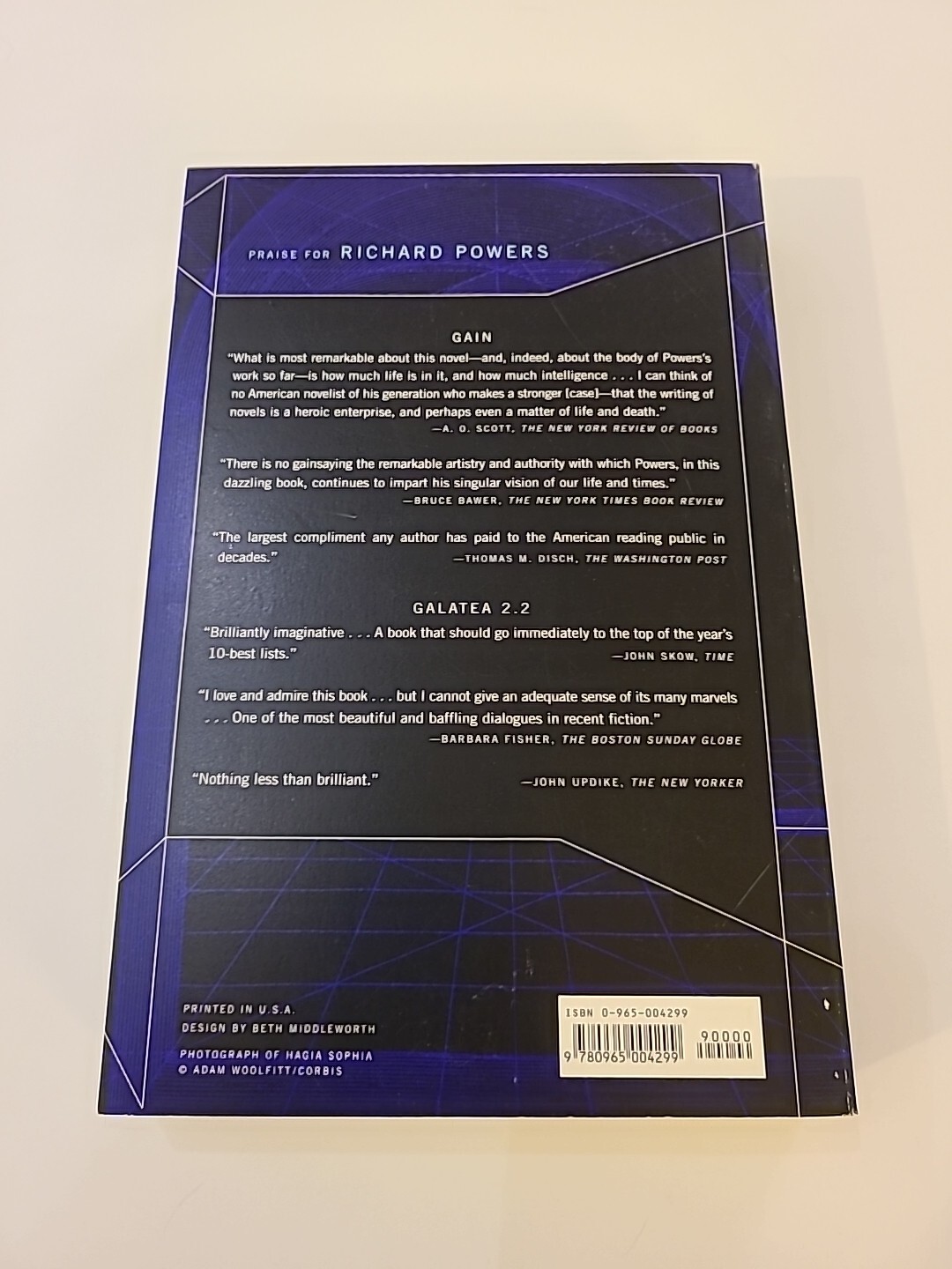 Plowing the Dark : A Novel by Richard Powers (2001, Trade Paperback)