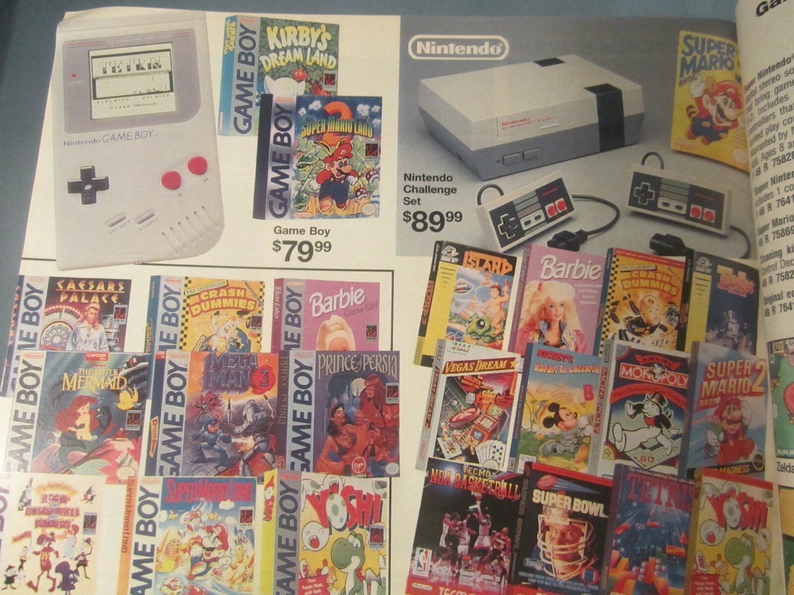 SEARS CATALOG 1993 Spring, Summer 1500+ pages NES Sega GAME BOY [Z141]