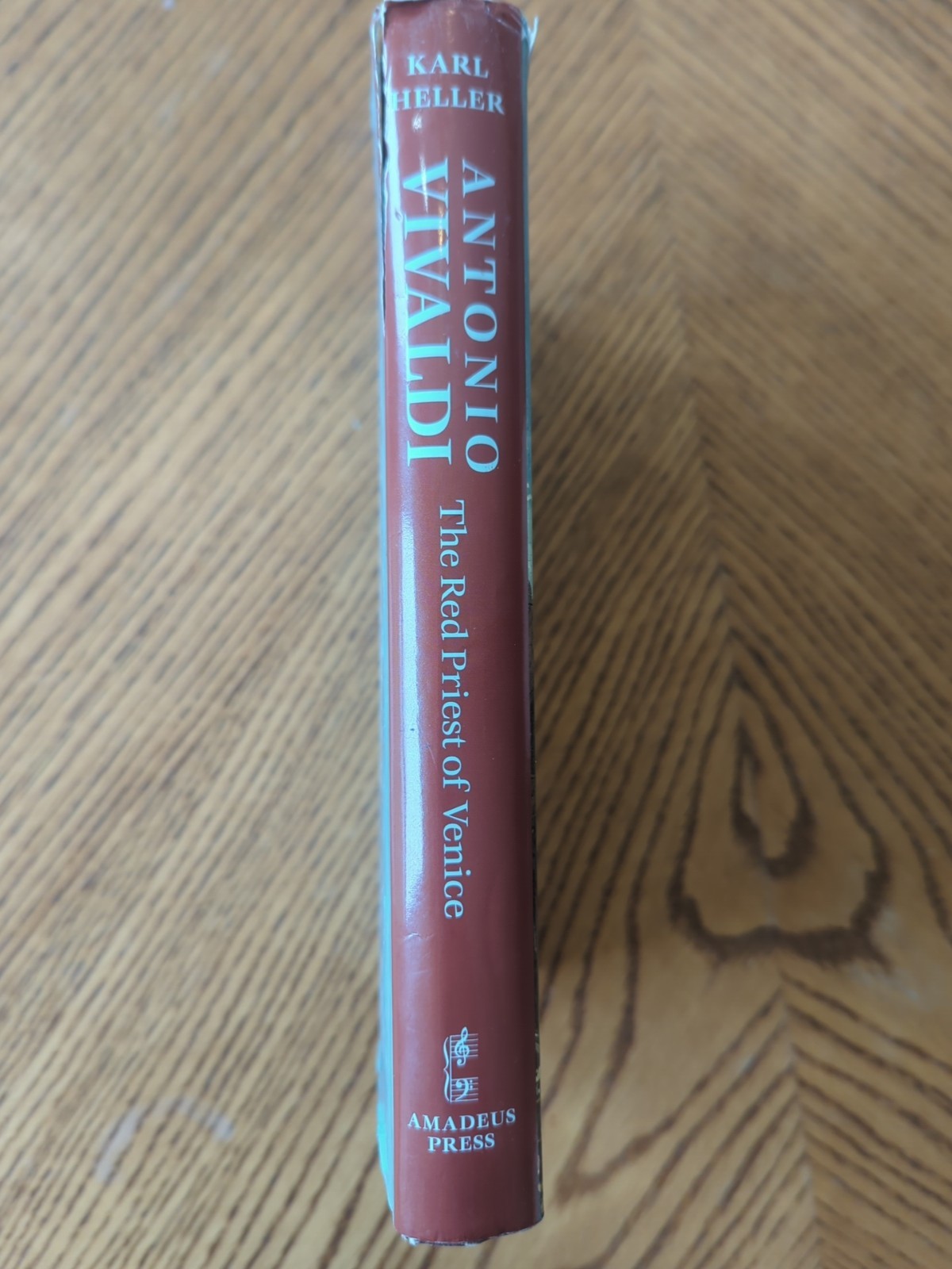 Antonio Vivaldi: The Red Priest Of Venice But Karl Heller (1997 Hardcover)
