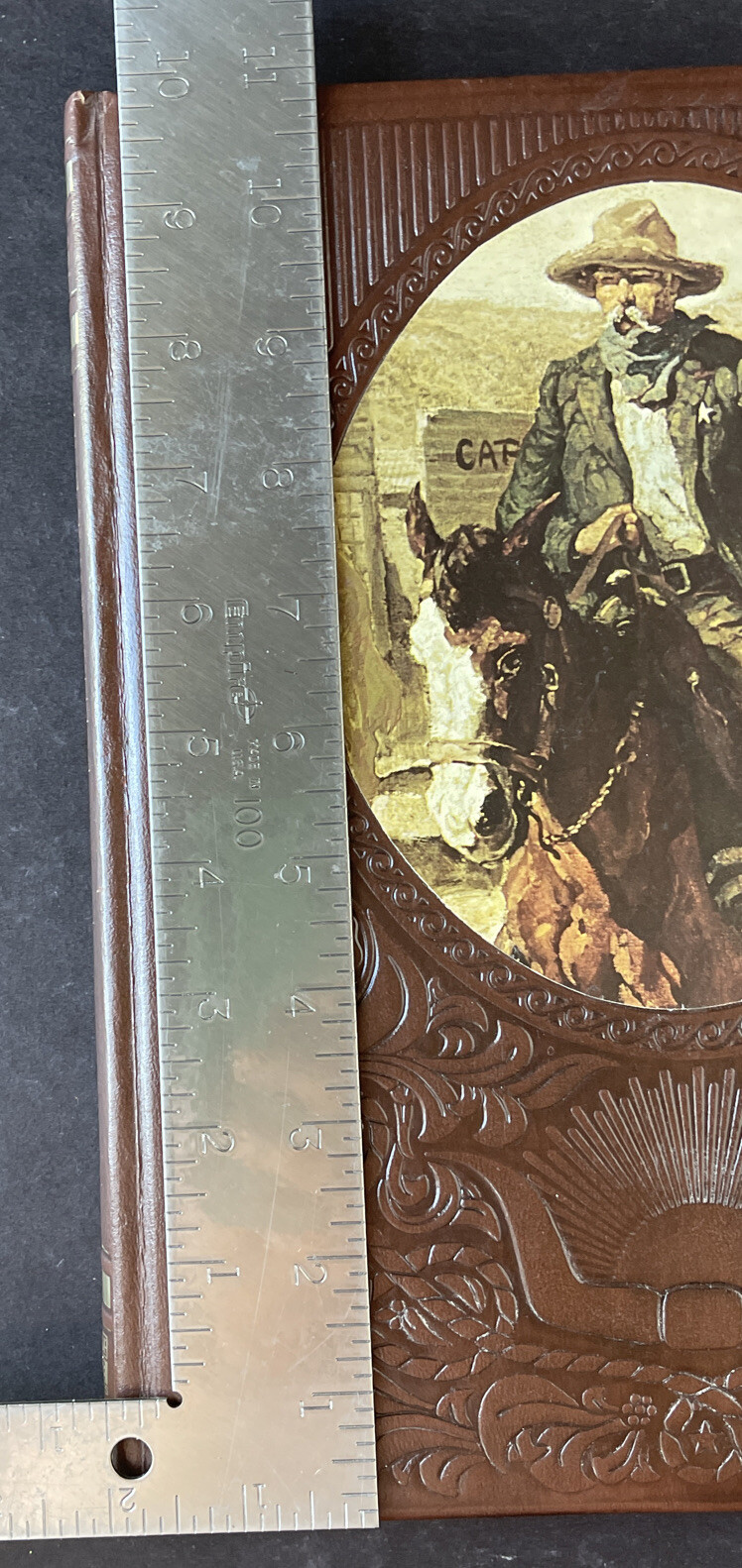 1974 The Old West “The Gunfighters” Time Life Books Hardcover Leatherette Book