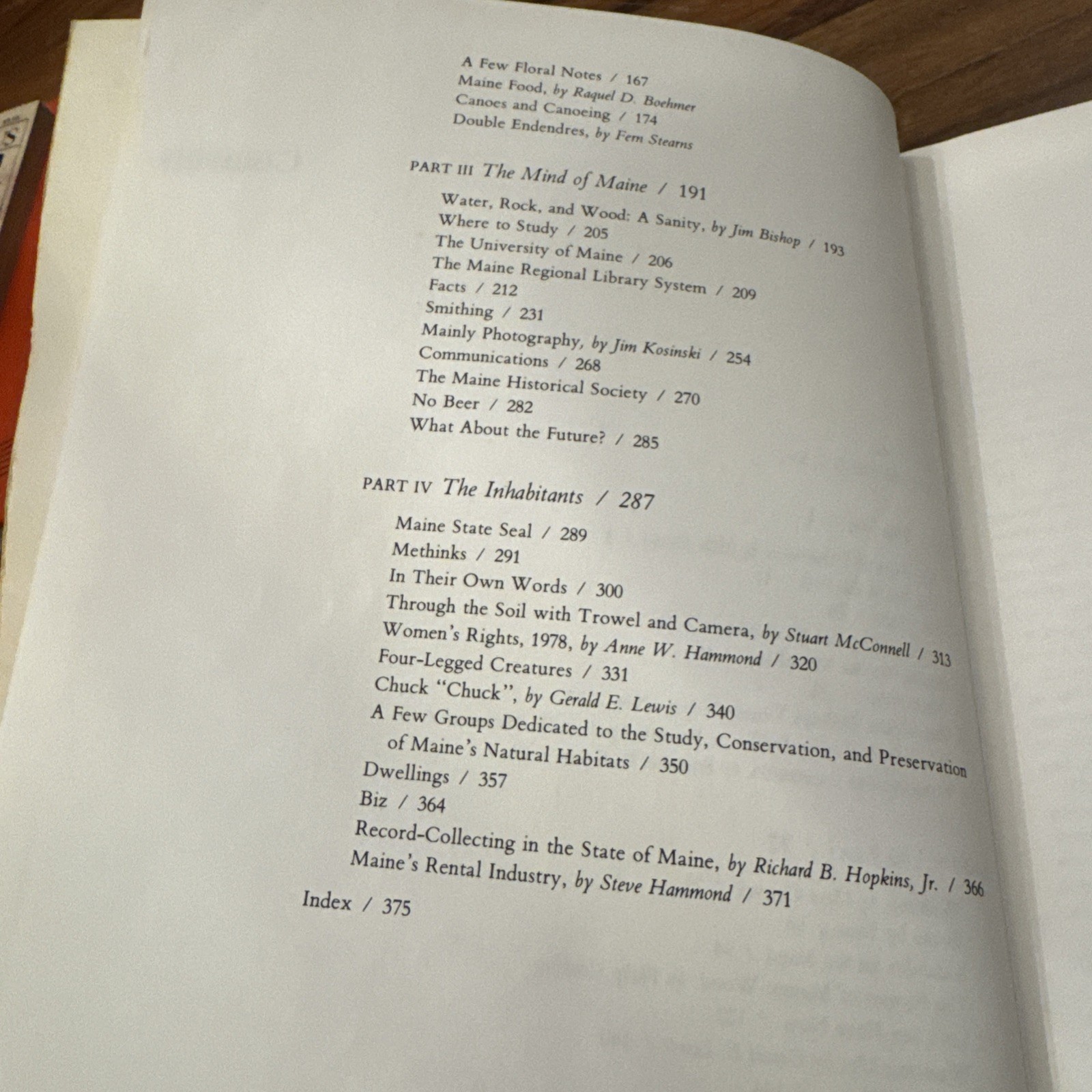 “All About Maine” A Diwneast Companion 1979 Spectre Putz 382 Pages