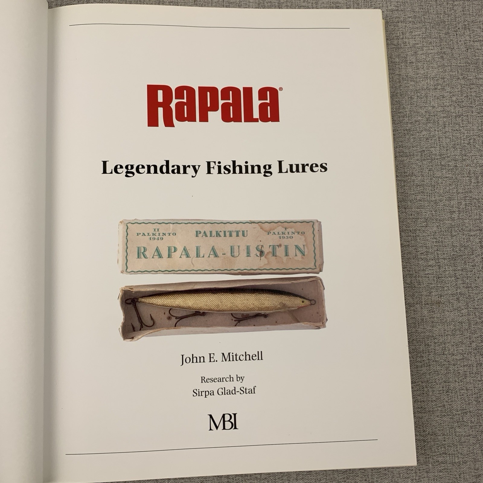 Rapala: Legendary Fishing Lures By John Mitchell