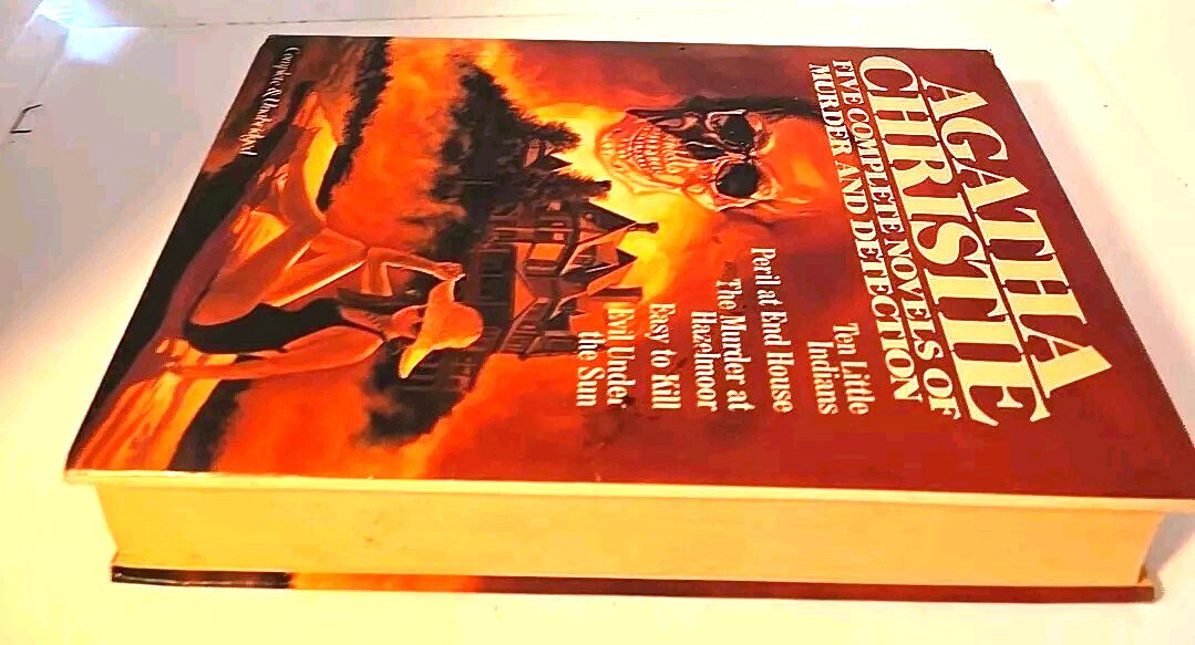Agatha Christie Five Complete Novels HC 1986 Hercule Poirot