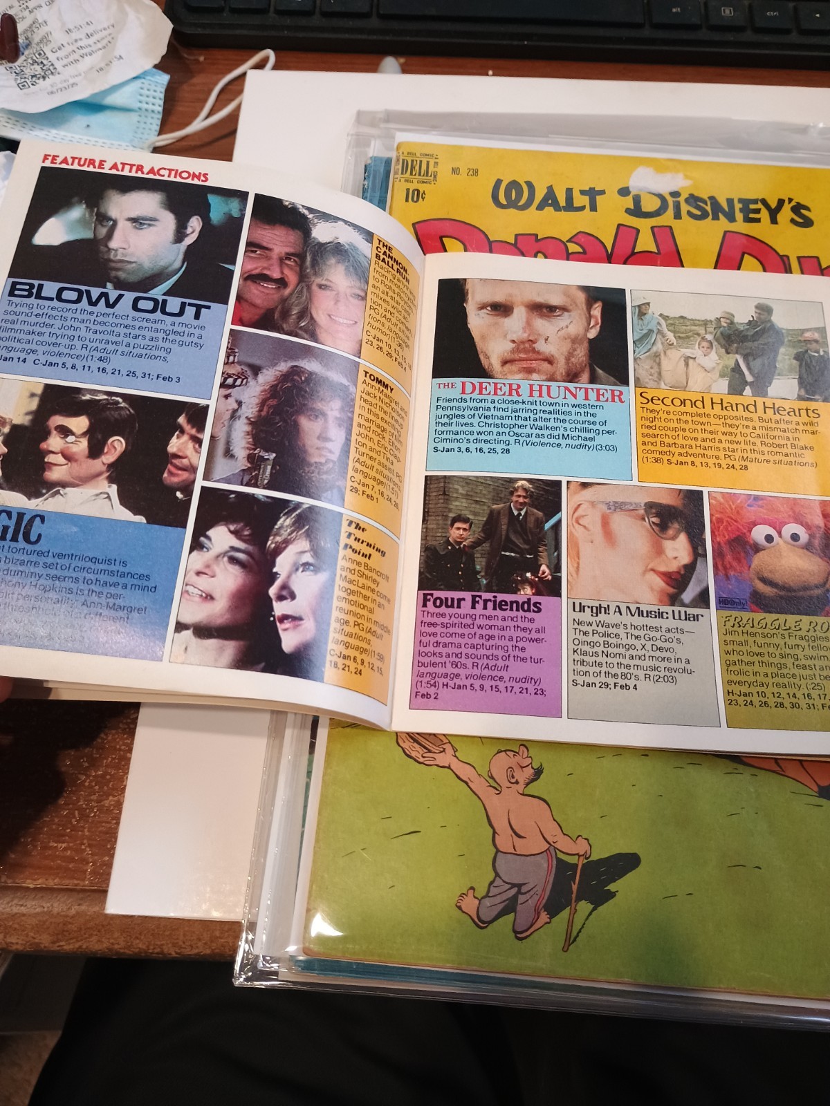 Cableview January 1983 Superman II Christopher Reeve Premium Channel Guide FN+