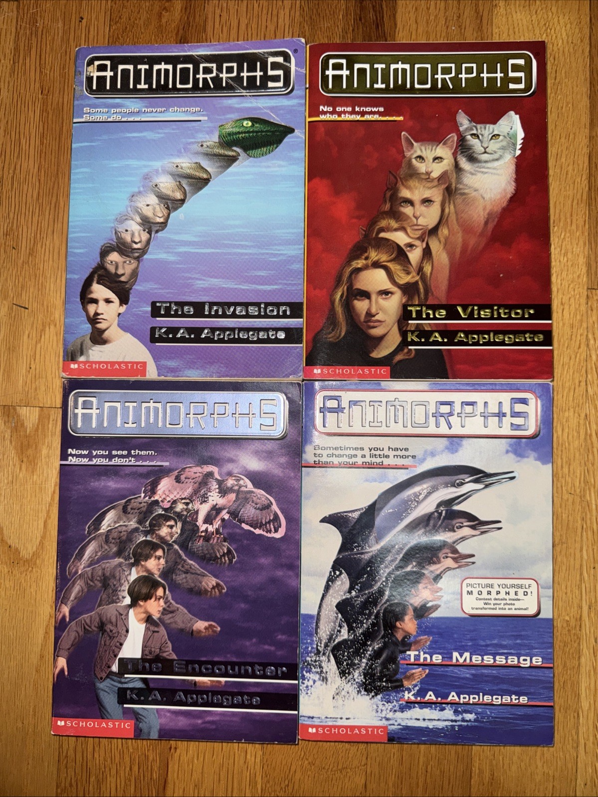 52 Animorphs Books K A Applegate Children’s Summer Reading