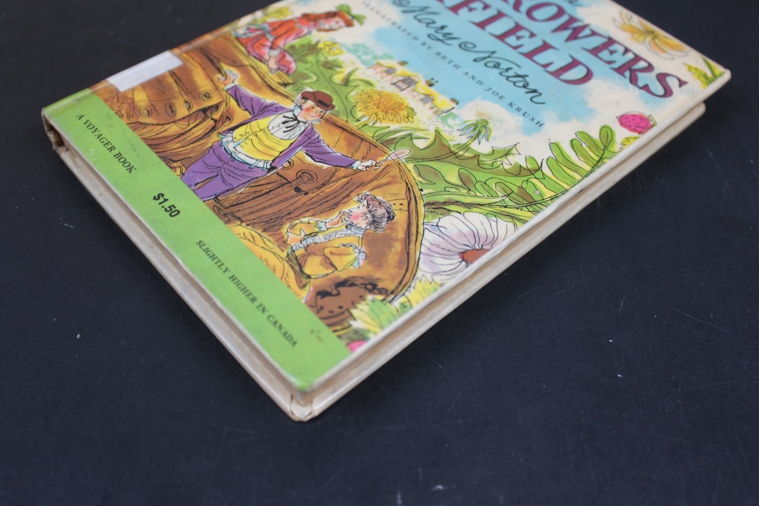 The Borrowers Afield Mary Norton 1955 Illustrated Voyager Book Fantasy Harcourt