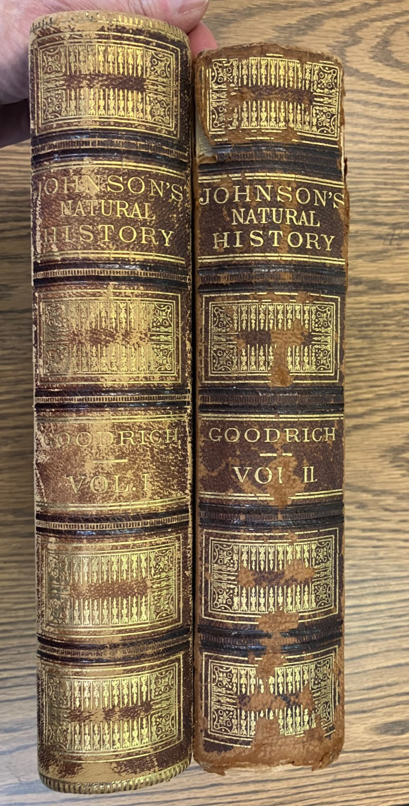 Johnson’s Natural History, Animal Kingdom, Vol. 1&2, by S. G. Goodrich, 1874