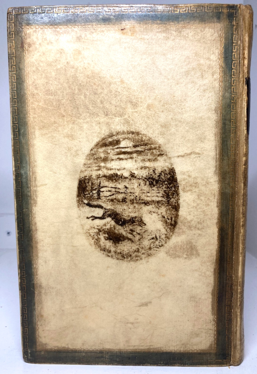 Edwards of Halifax 1792 Transparent Vellum Binding FORE-EDGE PAINTING Zimmermann
