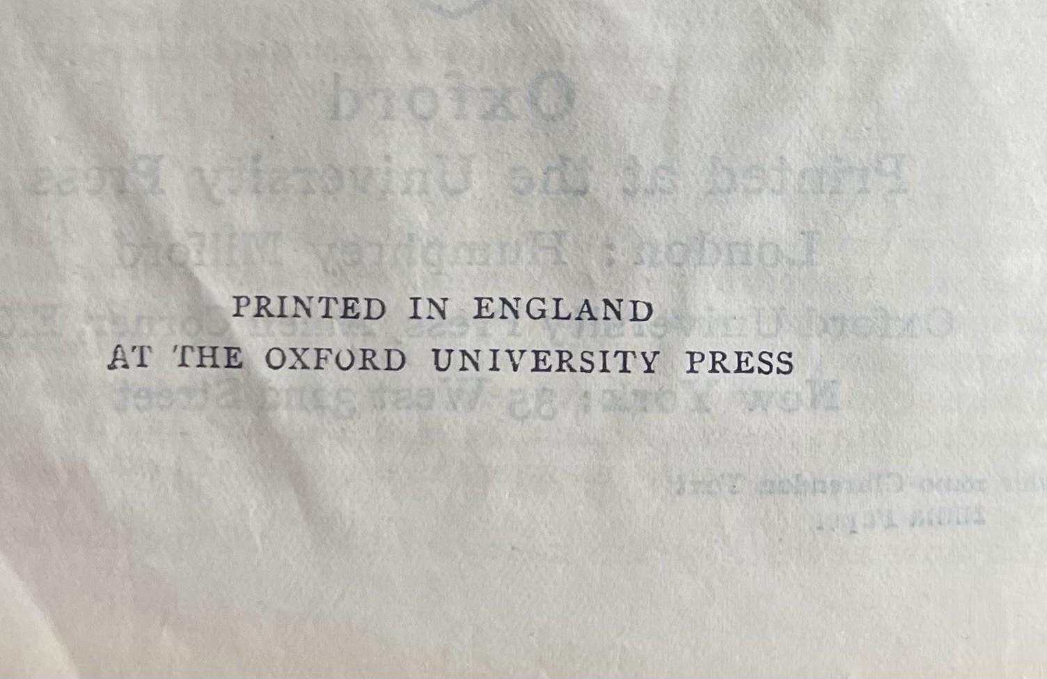 RARE — Oxford University Press Holy Brevier Clarendon KJV Bible