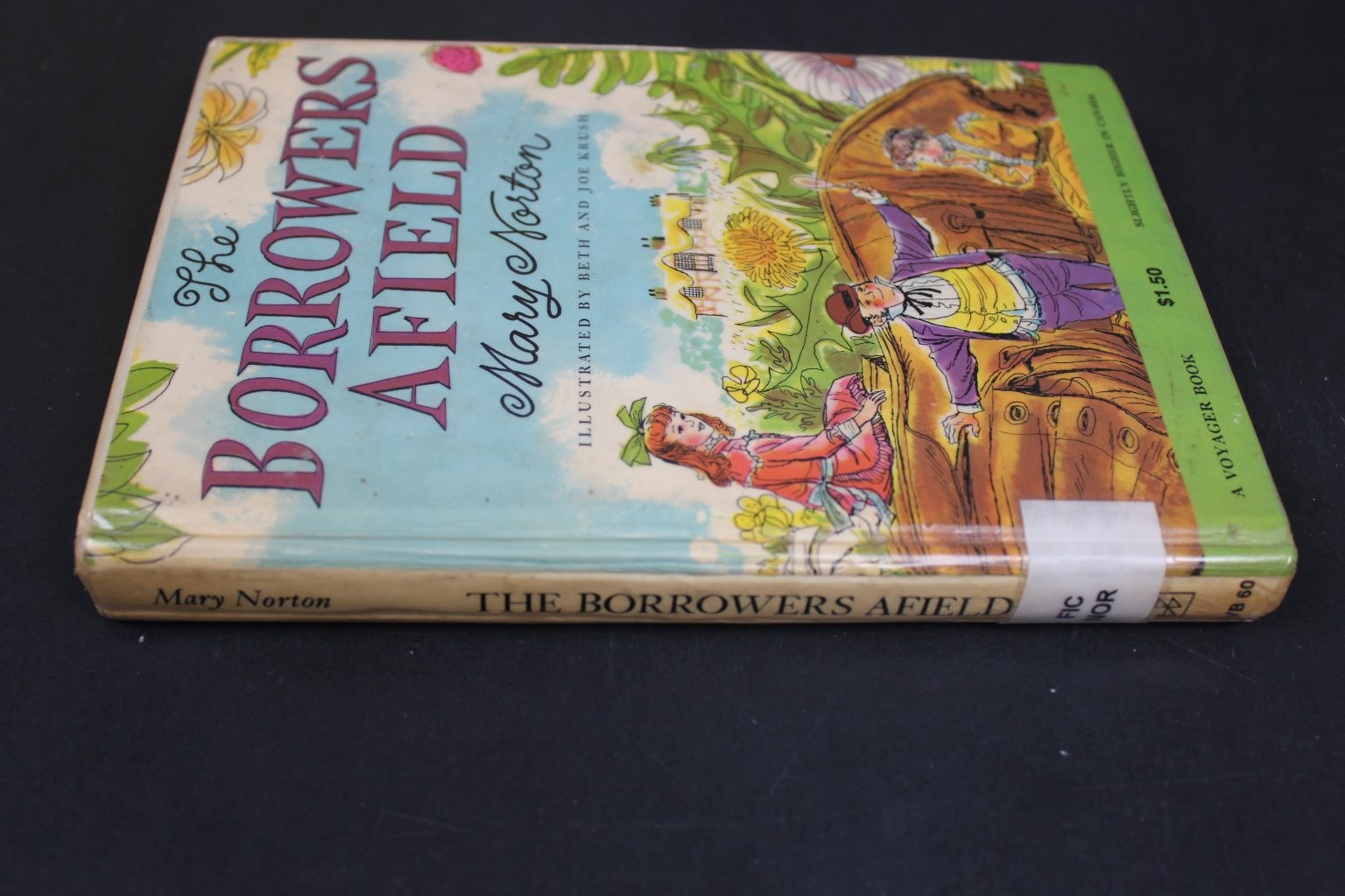 The Borrowers Afield Mary Norton 1955 Illustrated Voyager Book Fantasy Harcourt