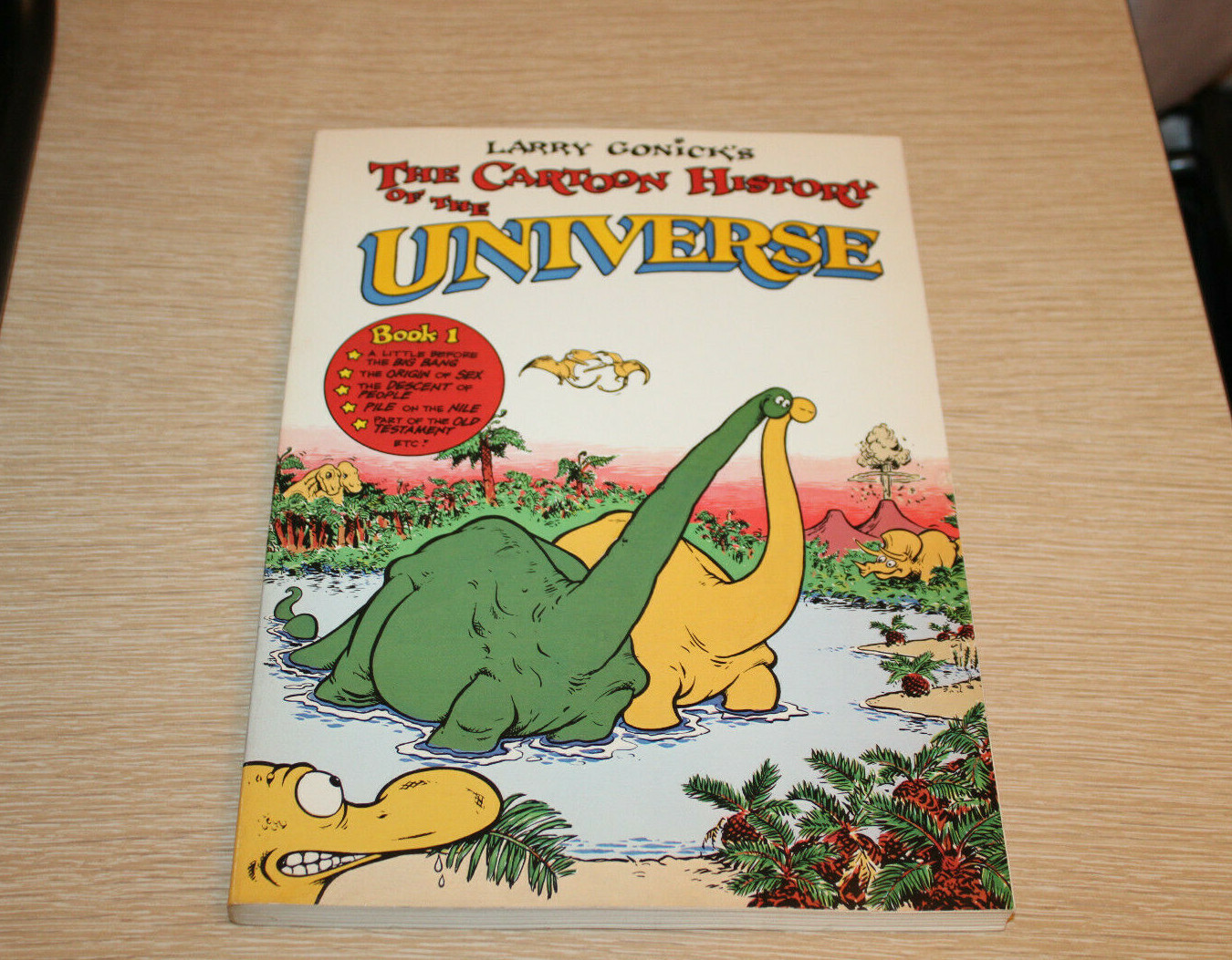 Cartoon History of Universe Kno by Larry Gonick Paperback FIRST QUILL EDITION