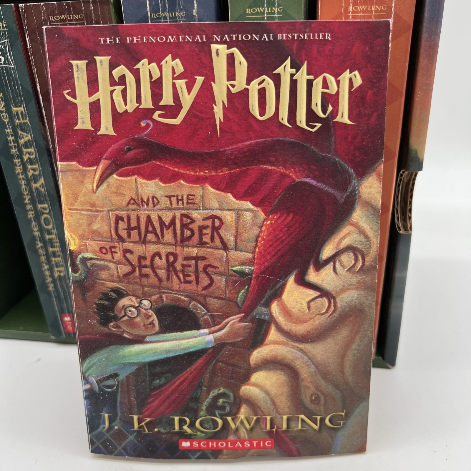 Harry Potter Paperback Boxset #1-7 by J. K. Rowling, See Description & Photos