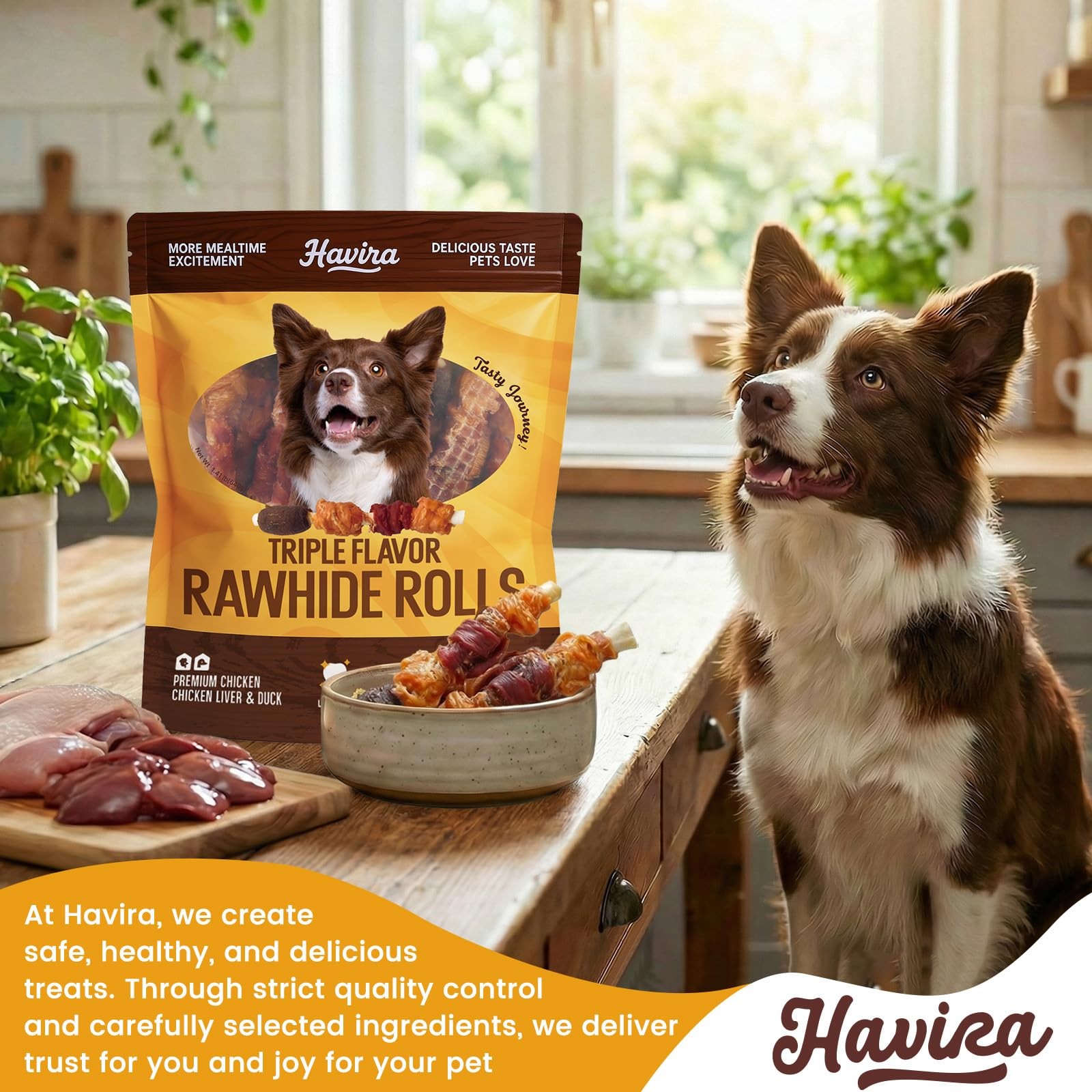 1.4LBs 30 Count Chew Stick, Triple Flavor Dog 1.41 Pound (Pack of 1)