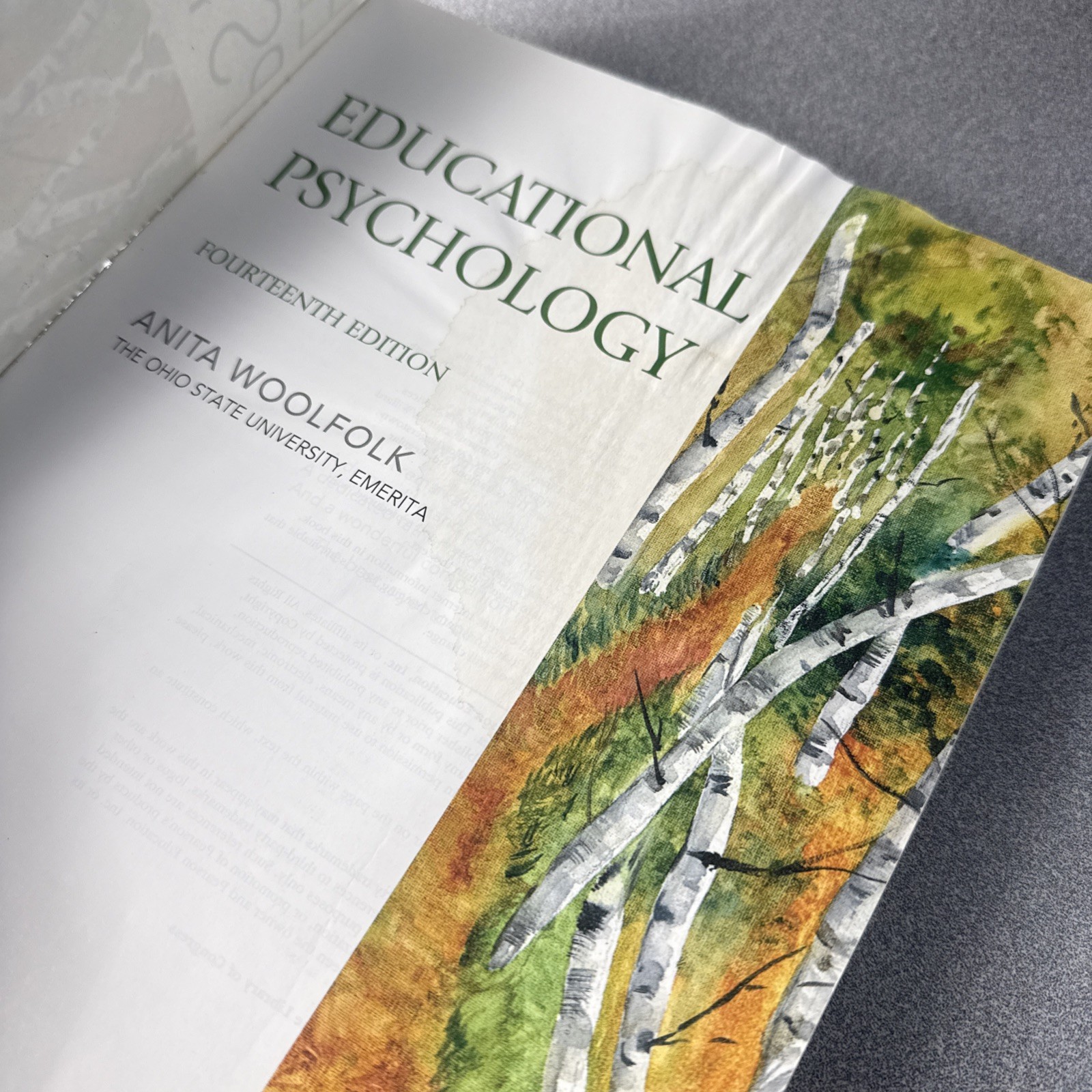 Educational Psychology by Anita Woolfolk (14th Ed.) NO ACCESS CODE
