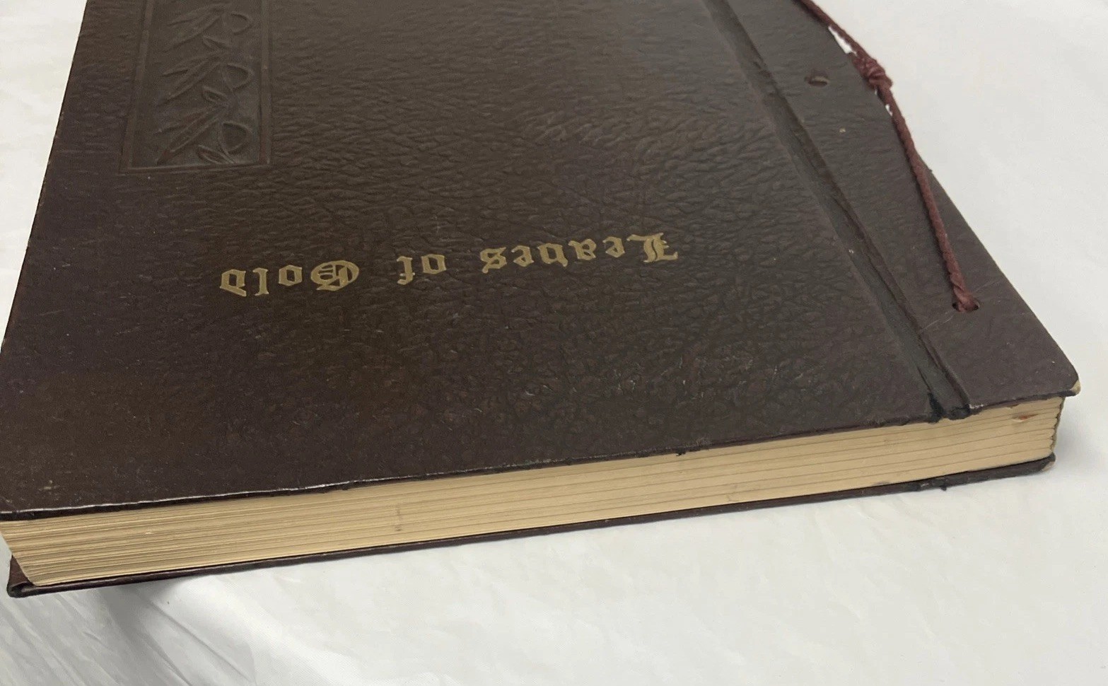 Vintage 1948 Book Leaves Of Gold Revised Edition By Clyde Francis Lytle