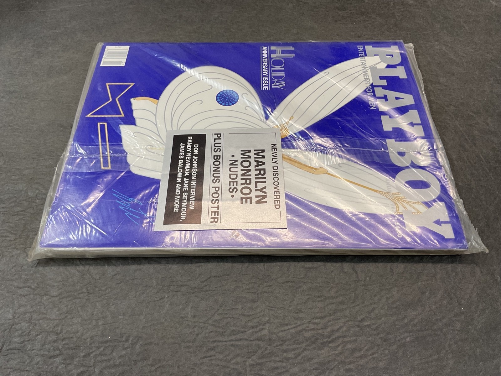 Playboy Magazine January 1987 Vargas Gatefold Factory Sealed Unopened Unread