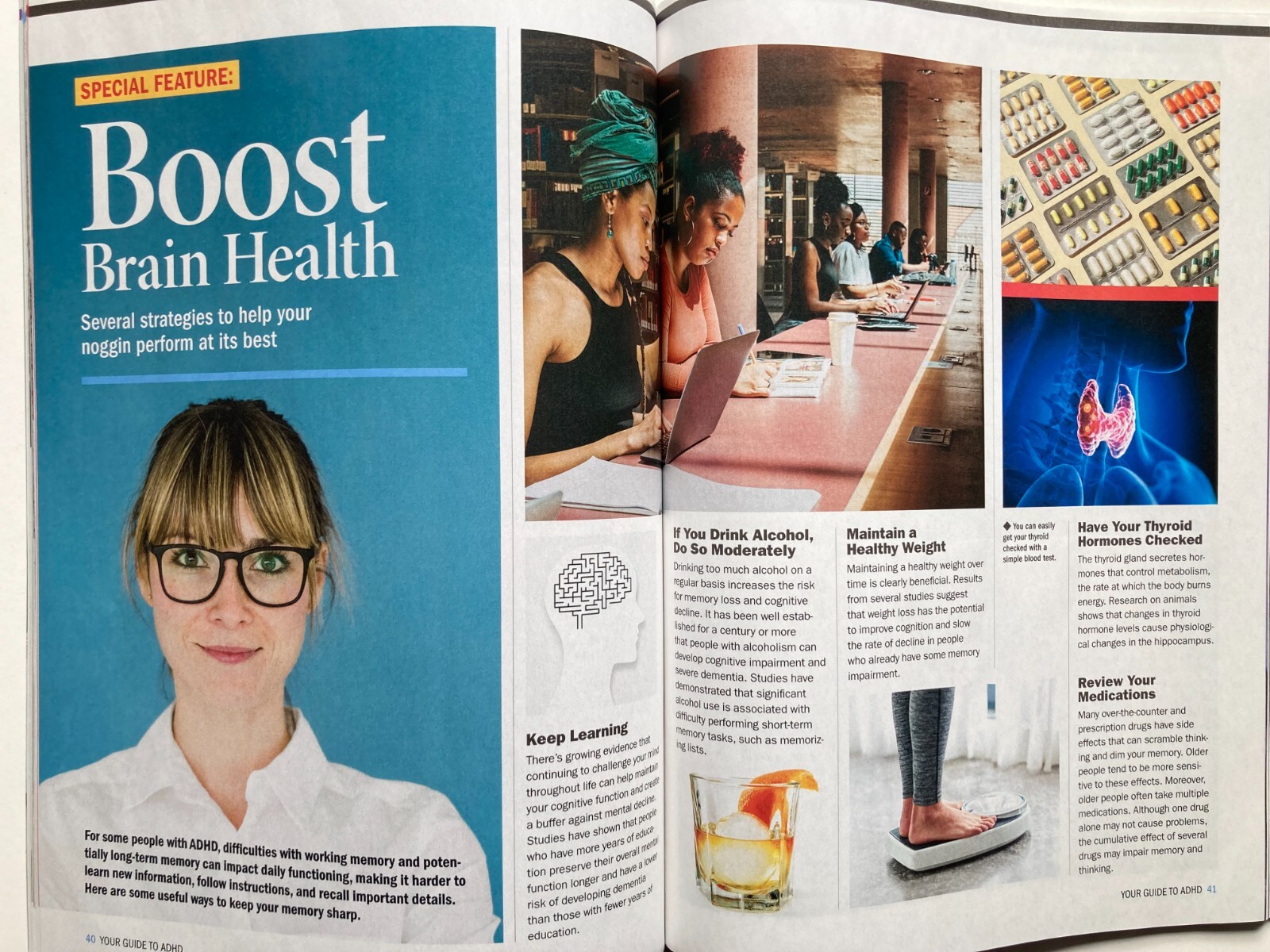 ADHD – YOUR ROADMAP TO A BETTER LIFE 2024 HARVARD HEALTH Magazine + BRAND NEW