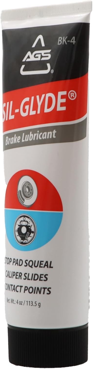 AGS SIL-Glyde 4 oz Tube Silicone Based Brake Assembly Lubricant for…