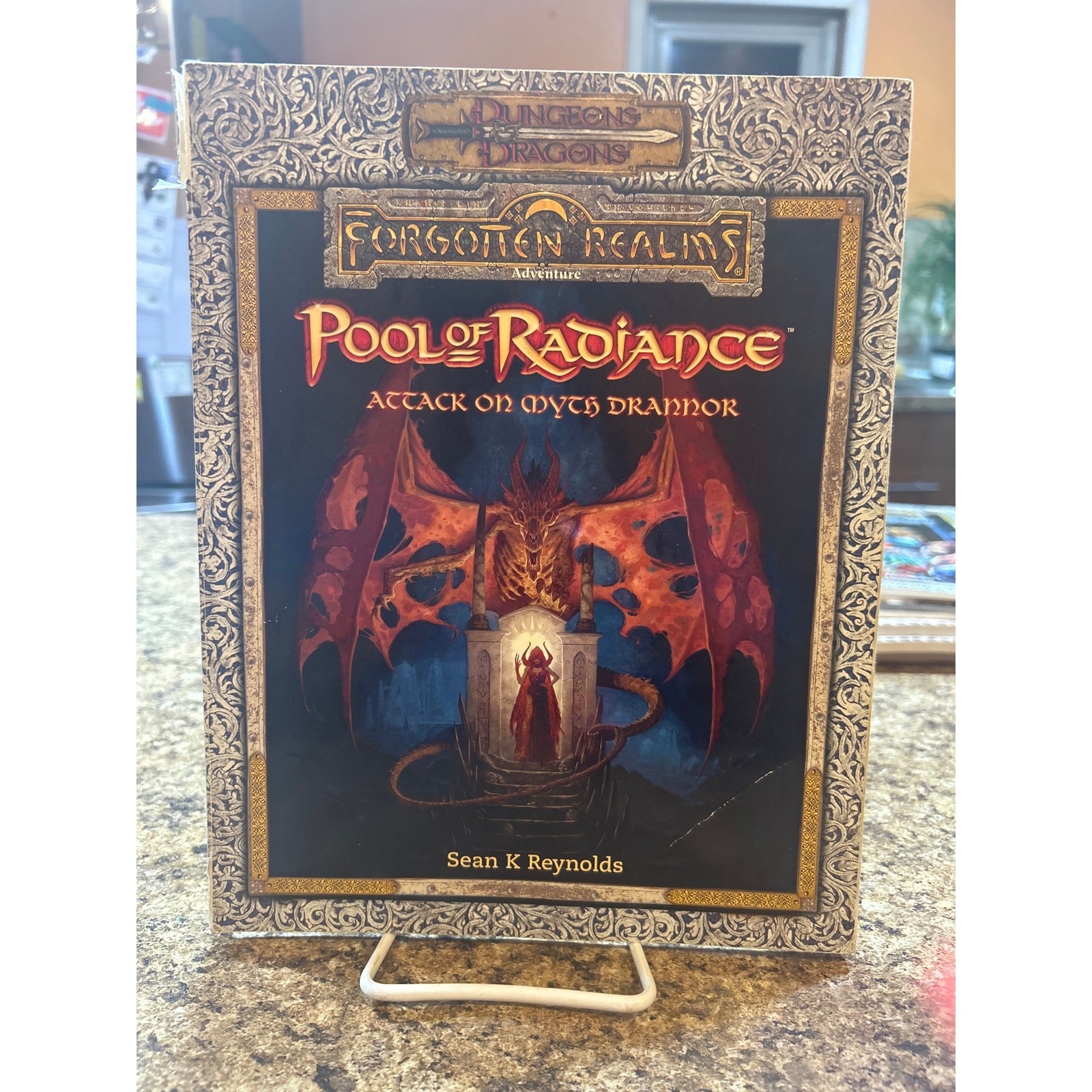 Dungeons & Dragons Forgotten Realms Pool of Radiance 11710 TSR Lot #443 SC