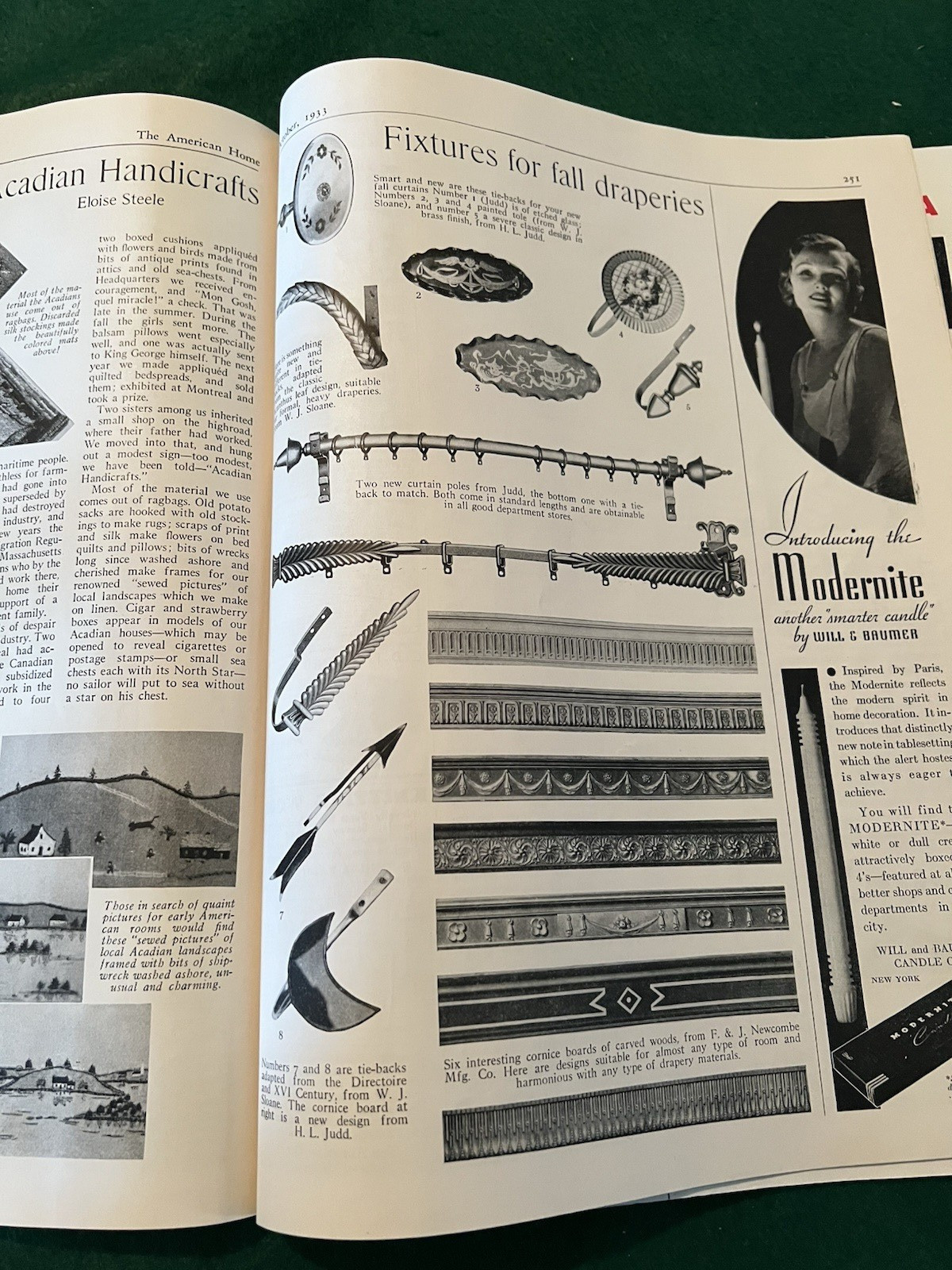 October 1933 The American Home – Full Issue 264 Pages