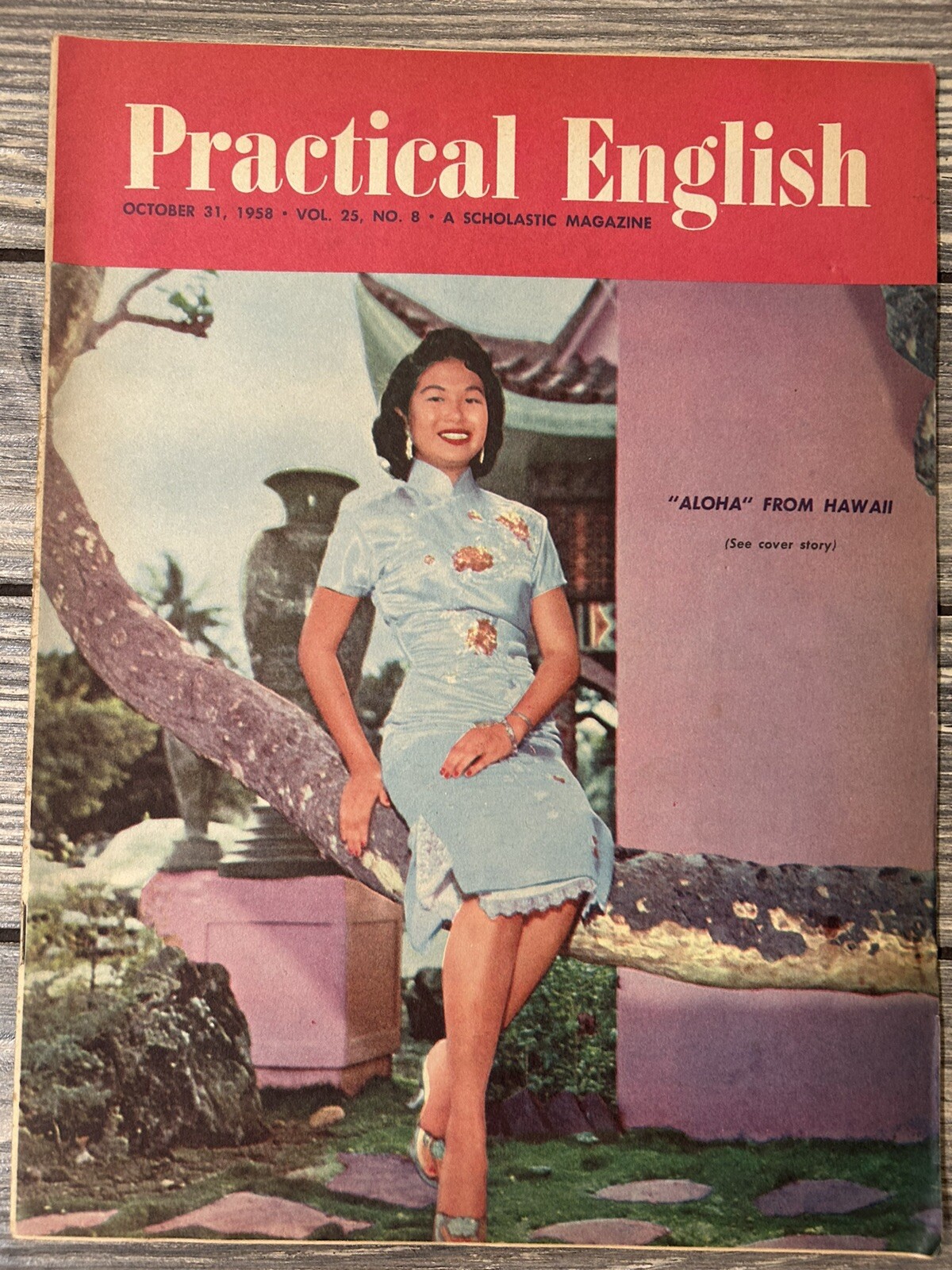 Vintage October 31 1958 Practical English A Scholastic Magazine Vol 25 No 8