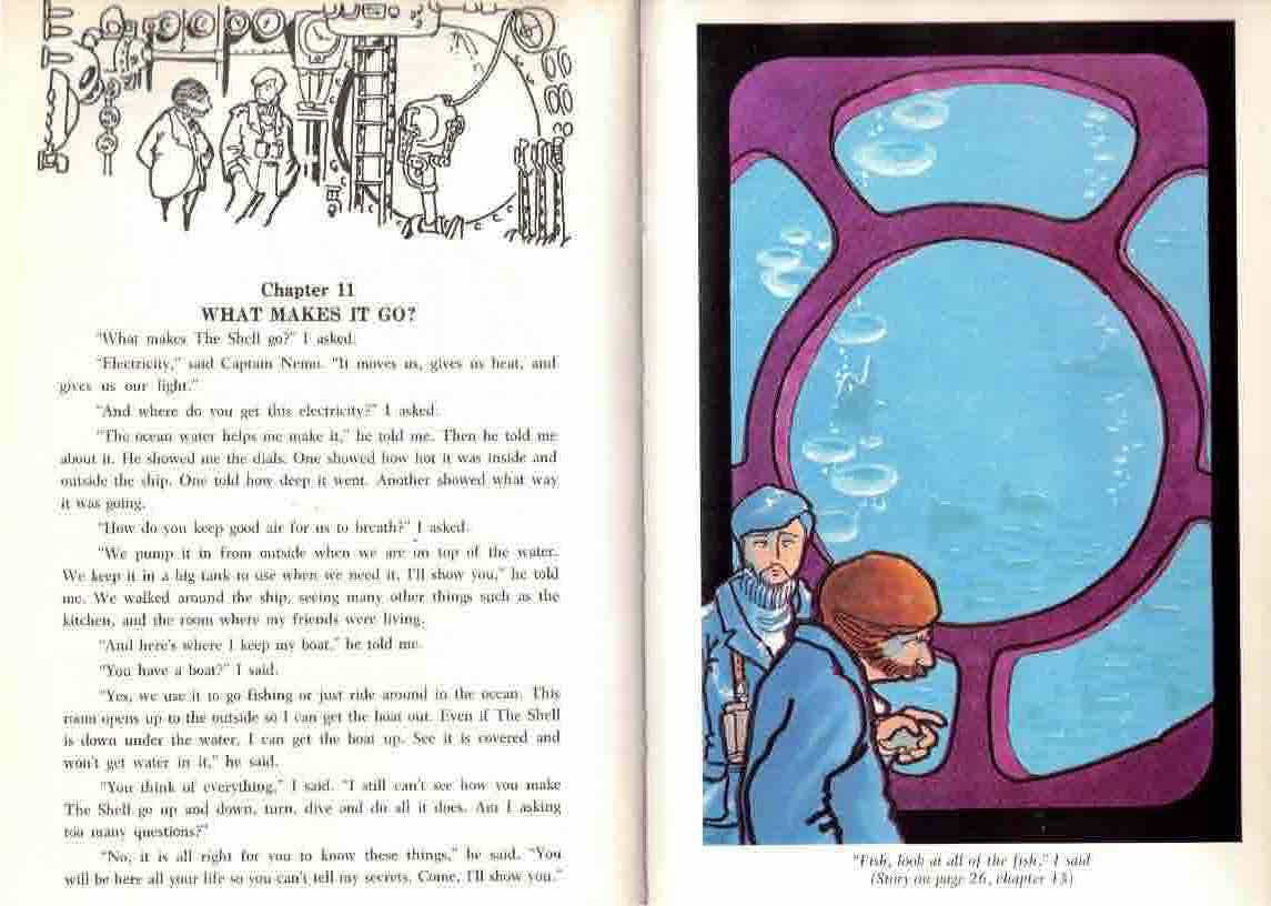 Illustrated by Vaughn Bode 20,000 LEAGUES UNDER THE SEA by Jules Verne – ExLIB