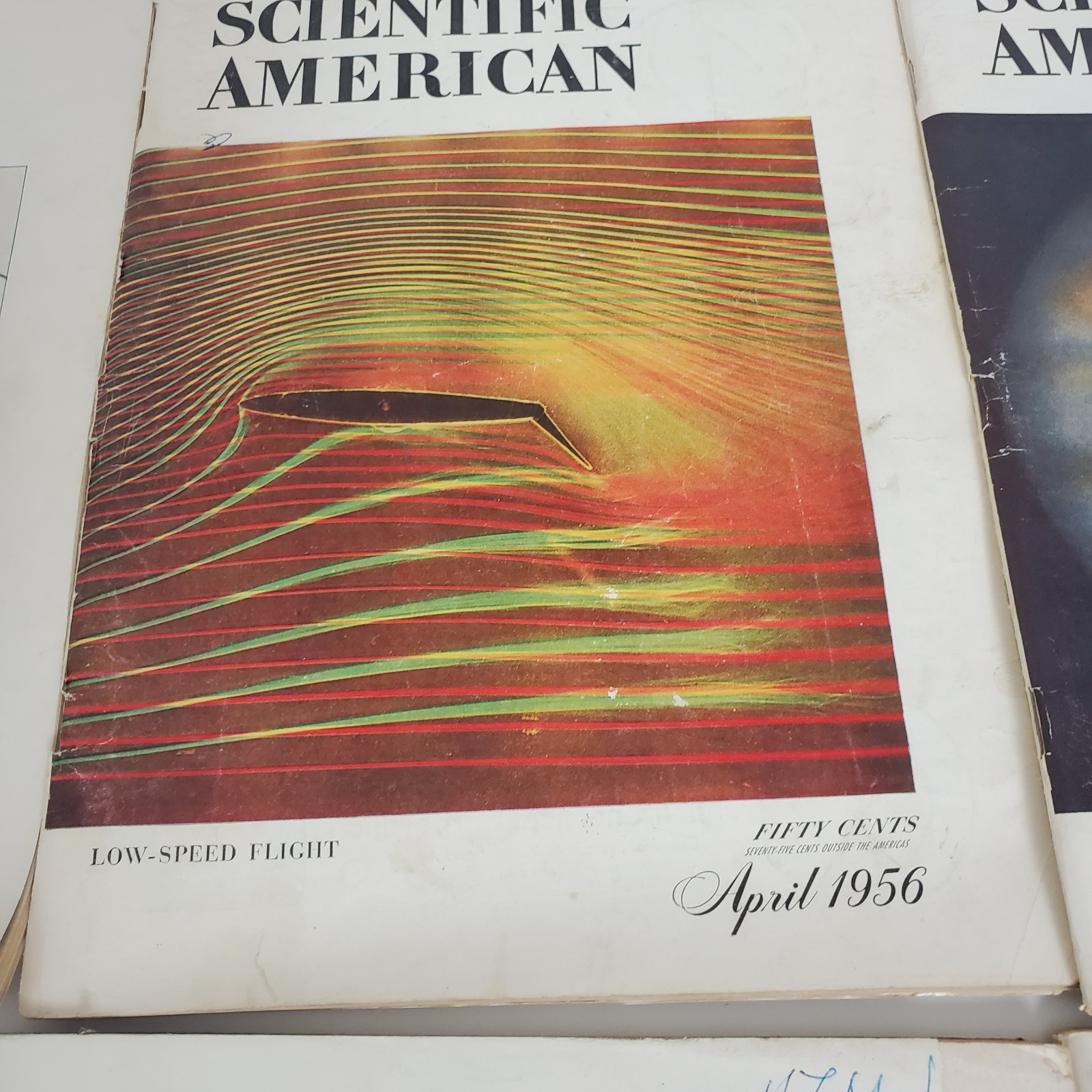 Scientific American Magazine lot of 6 Vintage Issues 1956 – 1957