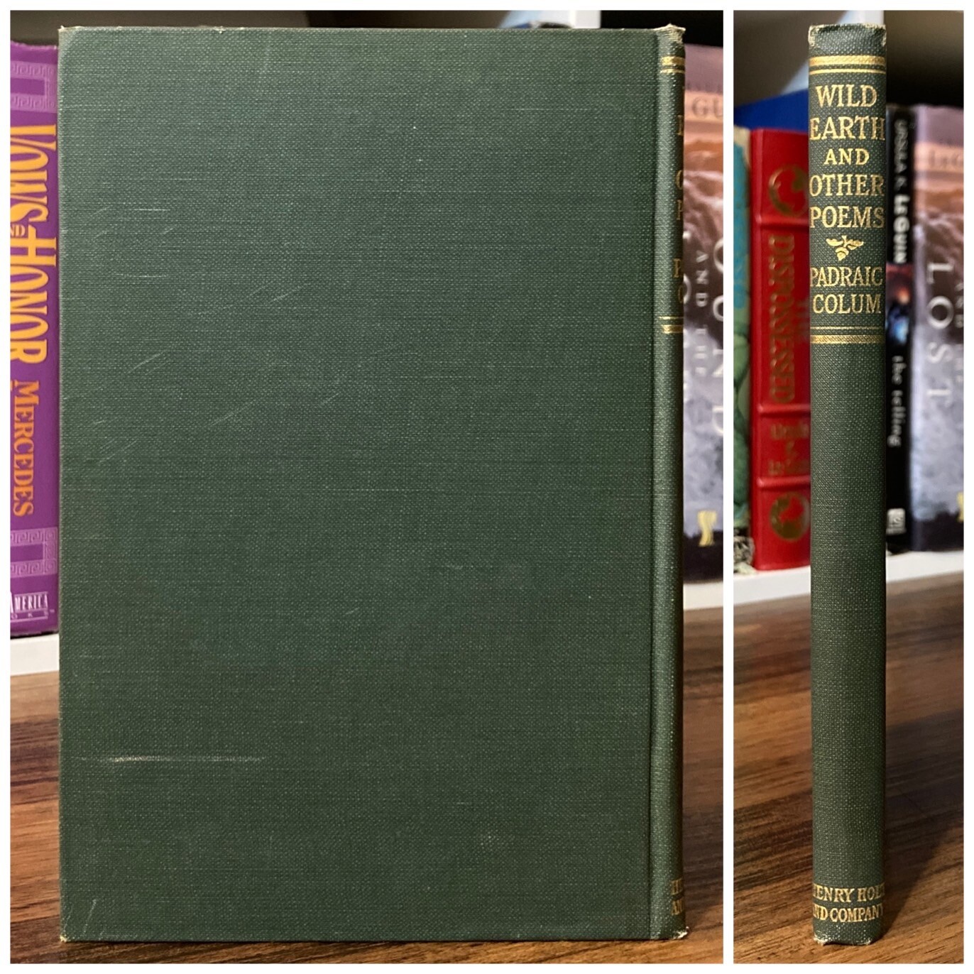 Wild Earth & Other Poems – Padraic Colum (1st edition) Henry Holt & Co., 1916