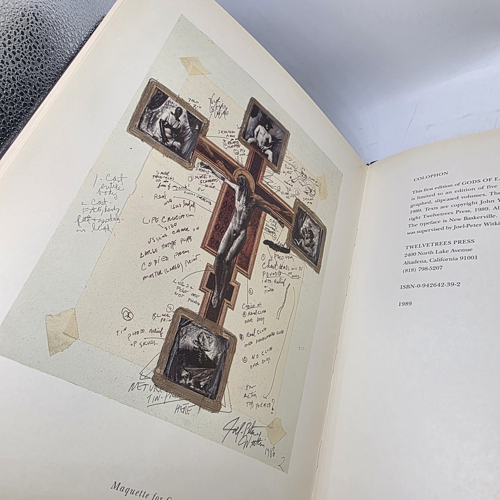 Joel Peter Witkin Gods of Earth and Heaven 1989 Twelvetrees Press 1st Edition