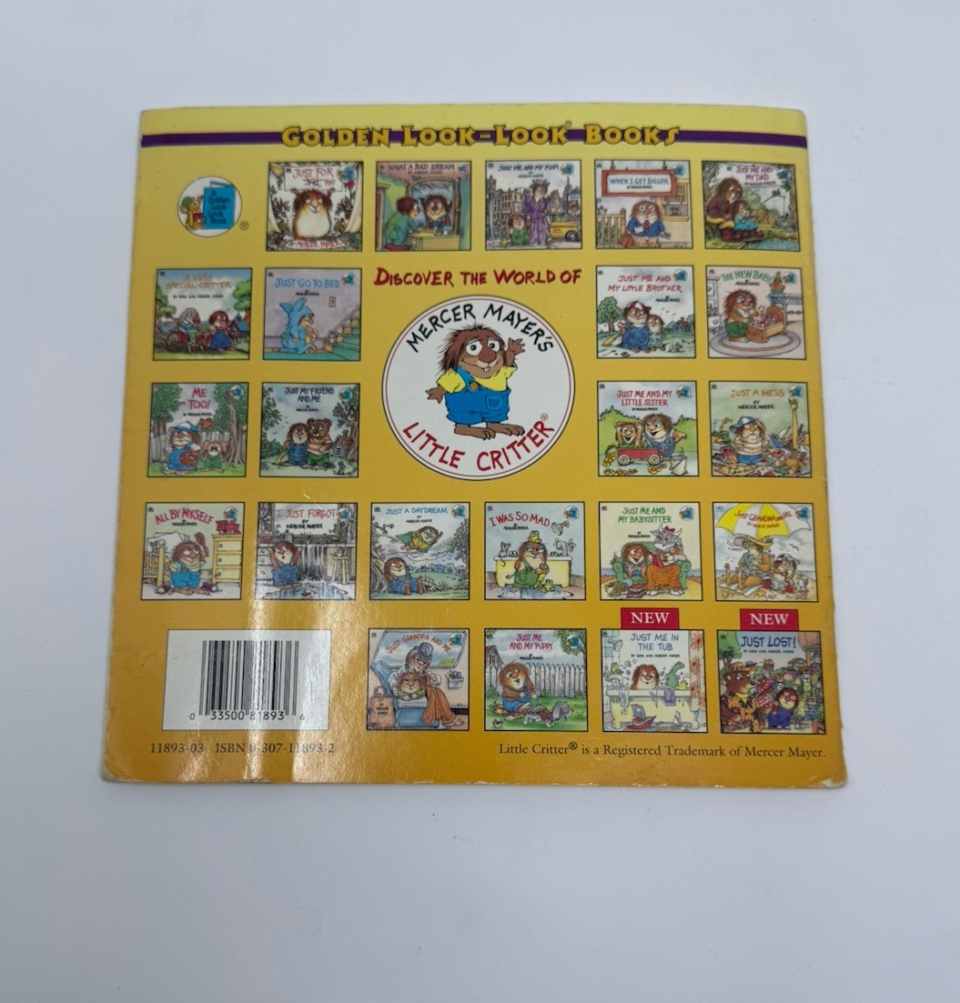 Lot of 2 Little Critter Mercer Mayer Books Mini Book Grandma & Potty Training