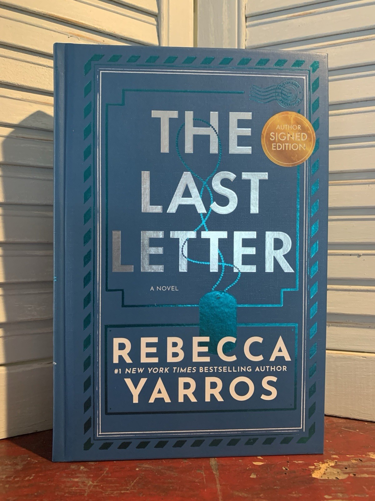 SIGNED/NEW – The Last Letter by REBECCA YARROS (Deluxe Edition-2025, Hardcover)