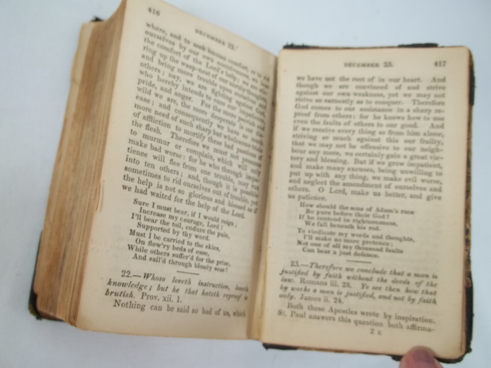 Bogatzy Golden Treasury For the Children of God 1799 Mini 431 Pages 4.24″ x 2.75