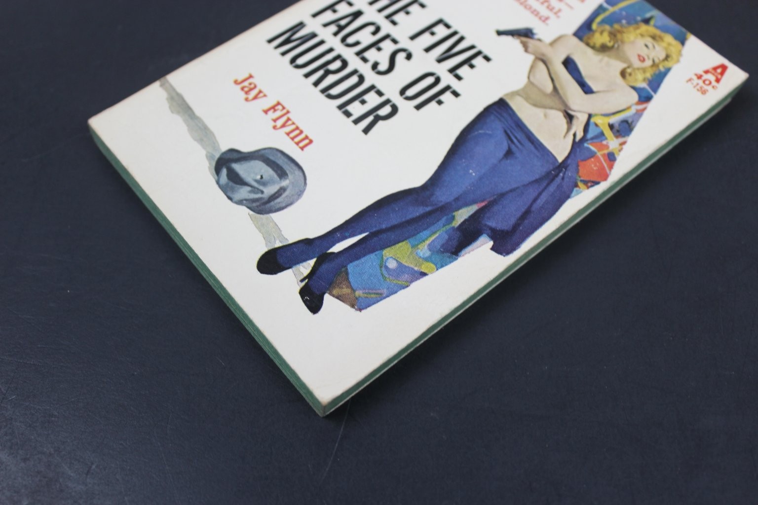The Five Faces of Murder Jay Flynn 1962 Ace Books Pulp Crime Mystery F-156 GGA