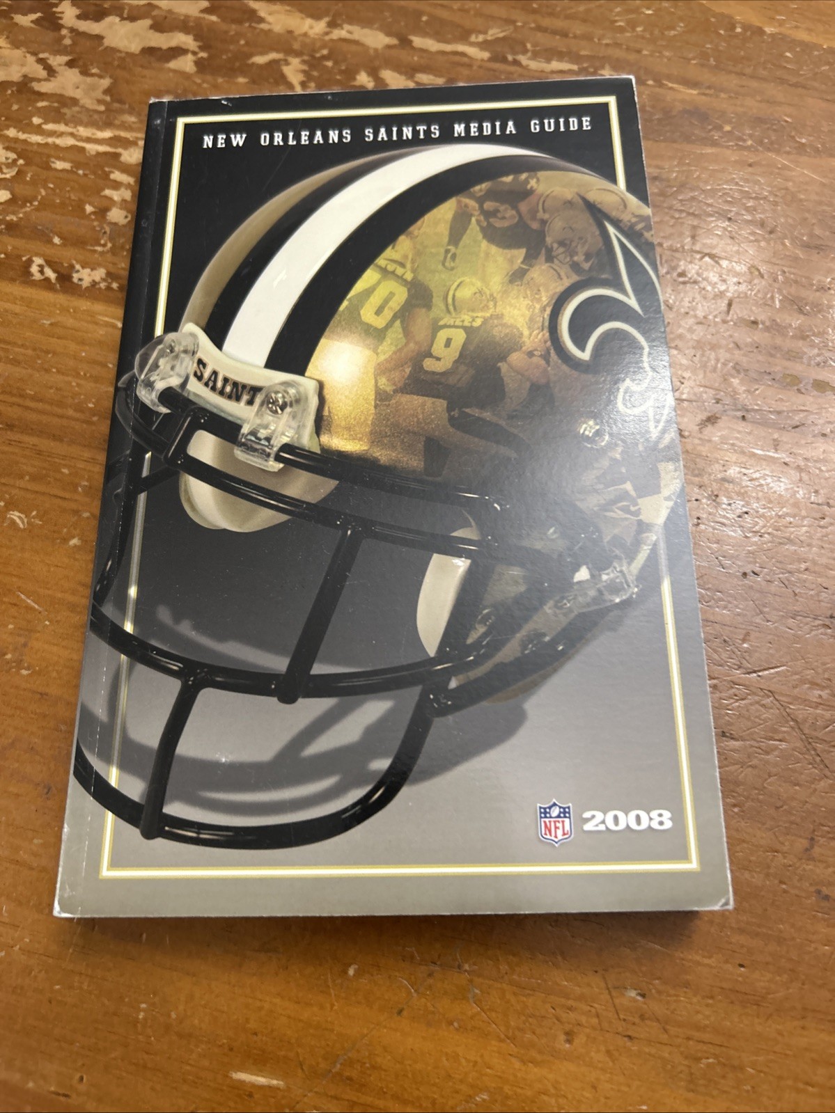 2008 NEW ORLEANS SAINTS MEDIA GUIDE DREW BREES NFL Football