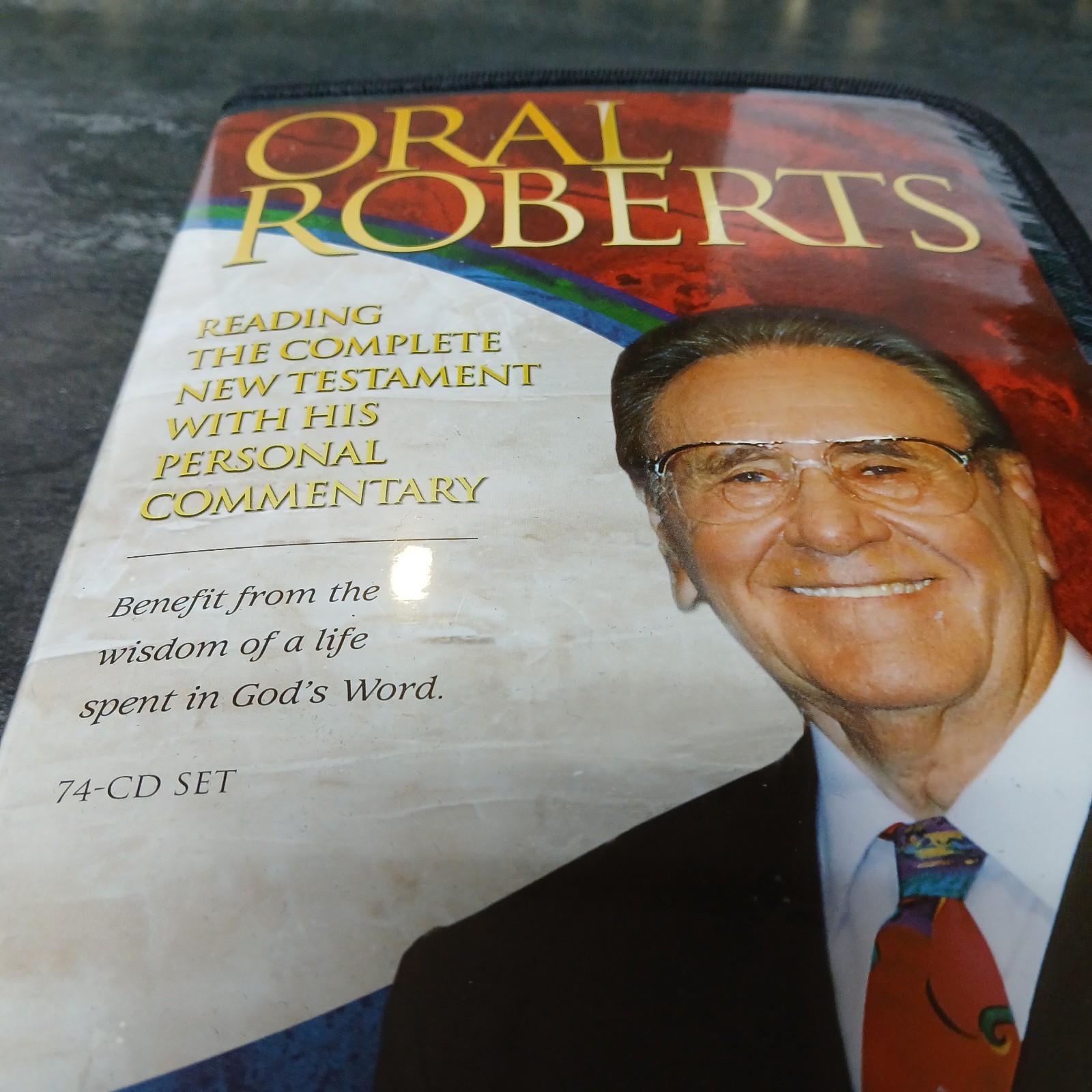 Oral Roberts 73‑Disc New Testament Audio Commentary Set Missing Final Disc RARE
