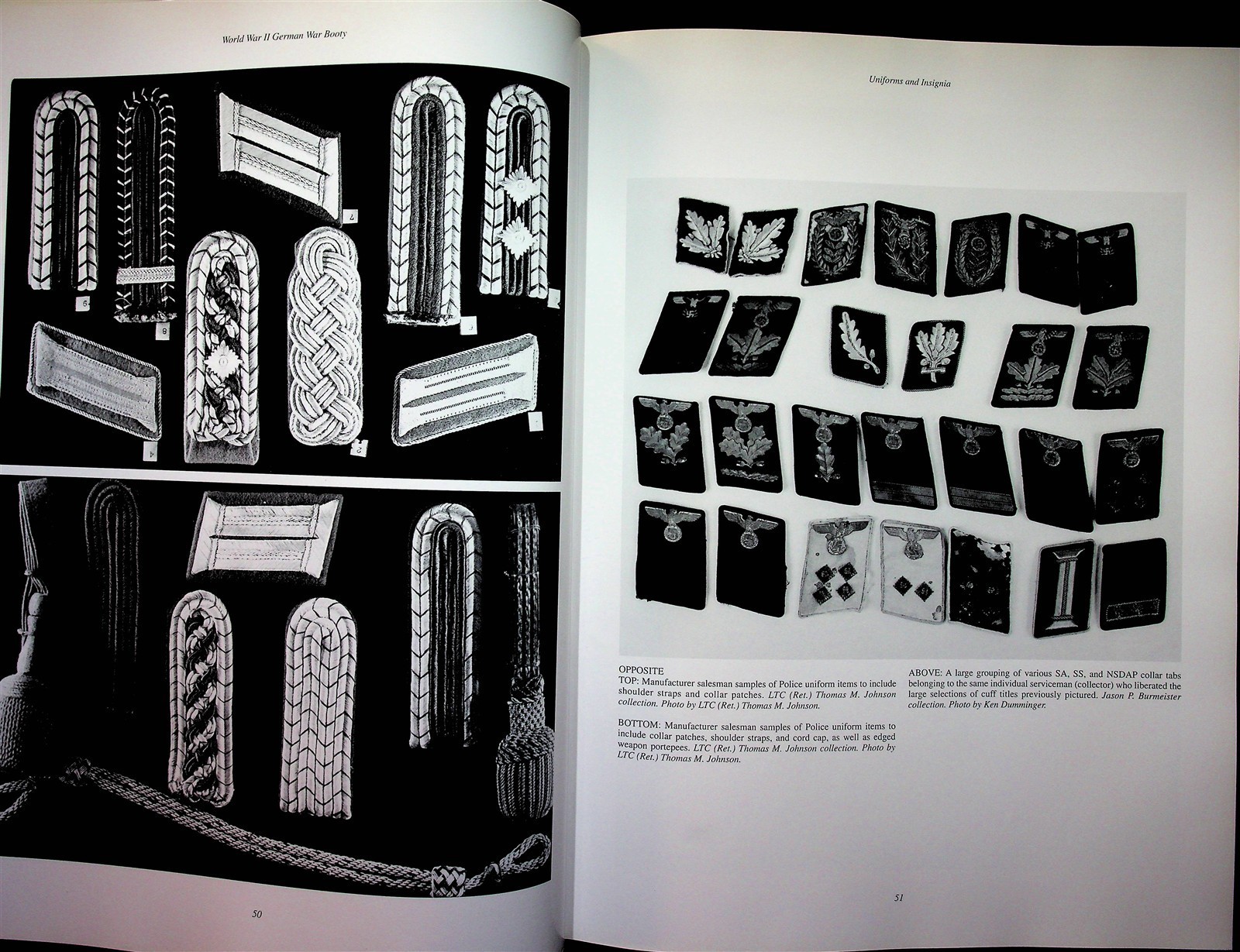 WWII German War Booty Study In Photographs Thomas Johnson HCDJ 2003 Schiffer