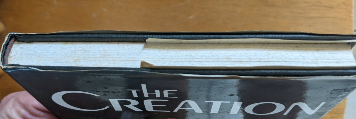 THE CREATION P.W. Atkins 1st Edition 1st Printing 1981 HCDJ