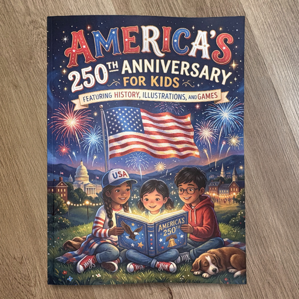 America’s 250th Anniversary for Kids (Softcover Book)