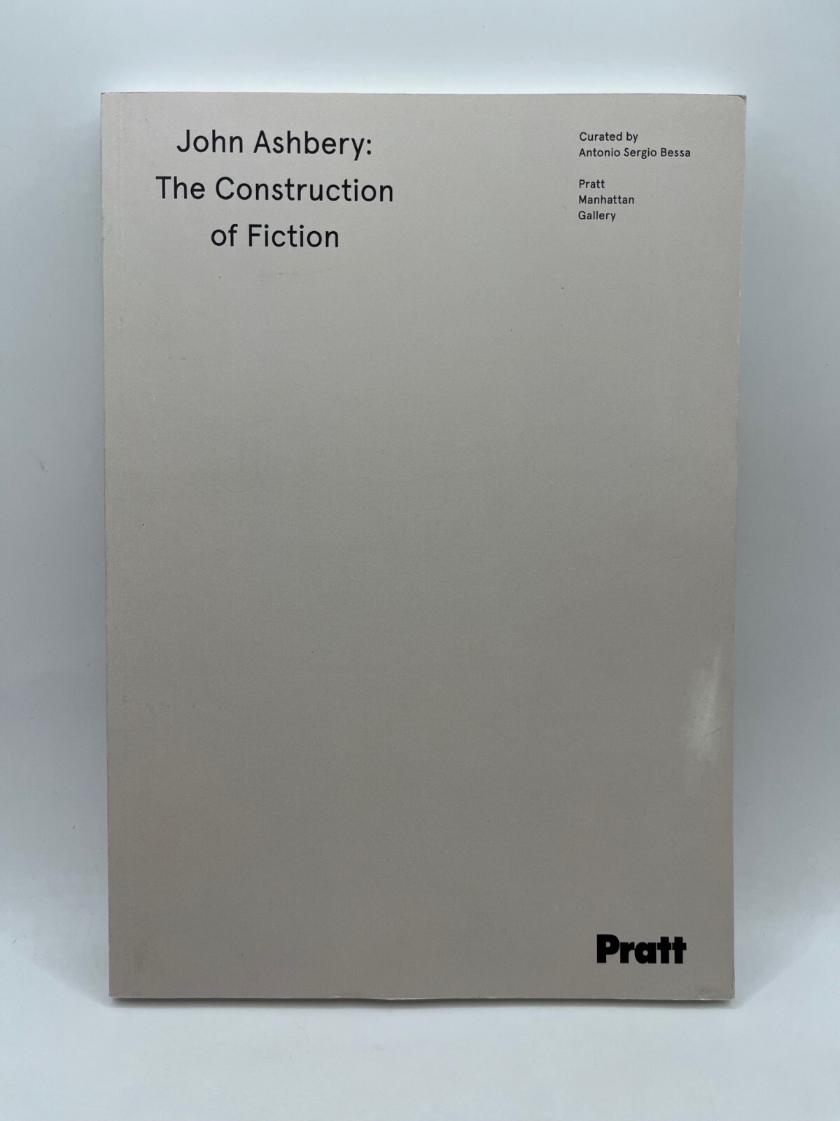 JOHN ASHBERY: Construction of Fiction by Antonio Sergio Bessa collage poetry art