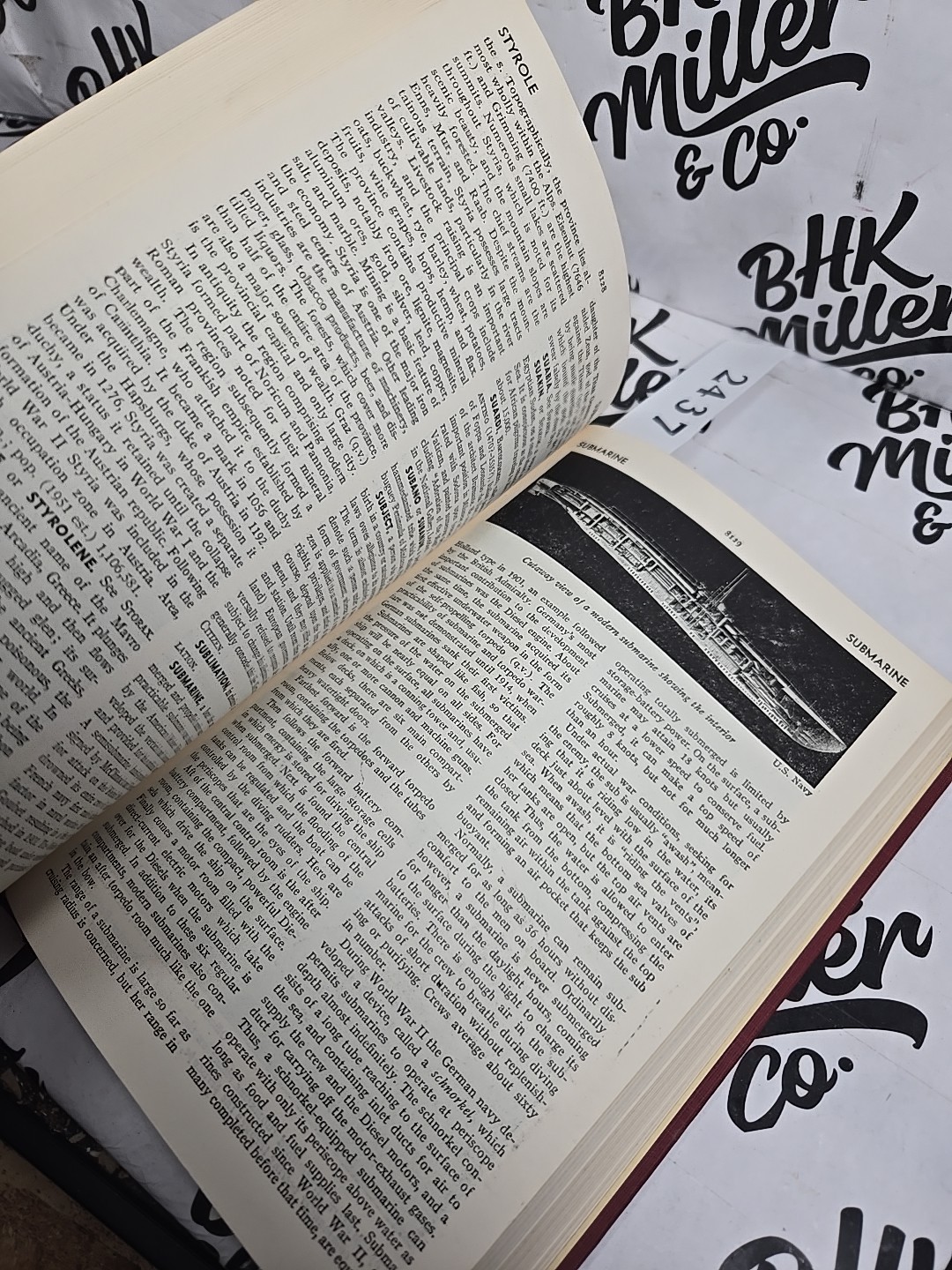 1955 The Universal Standard Encyclopedia Vol 21 Hardcover