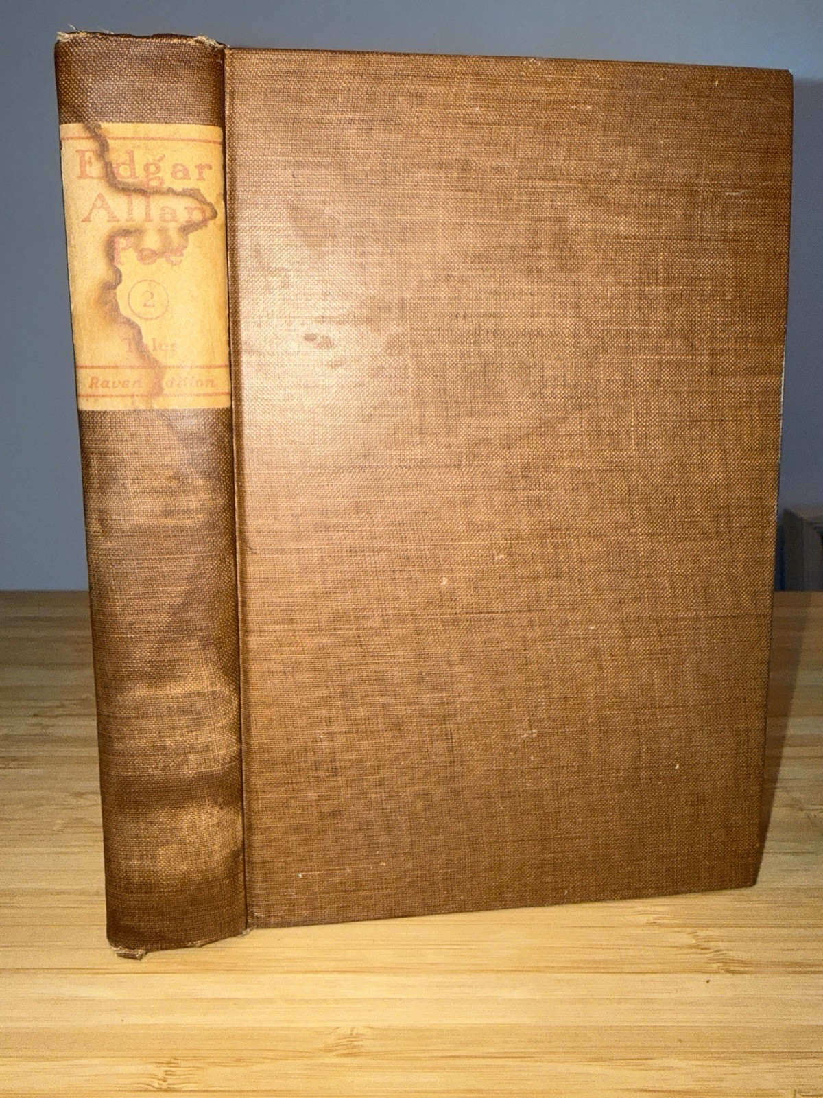 1902 Edgar Allan Poe Raven Edition Vol II Tales Limited No. 118 of 1000 Illustr