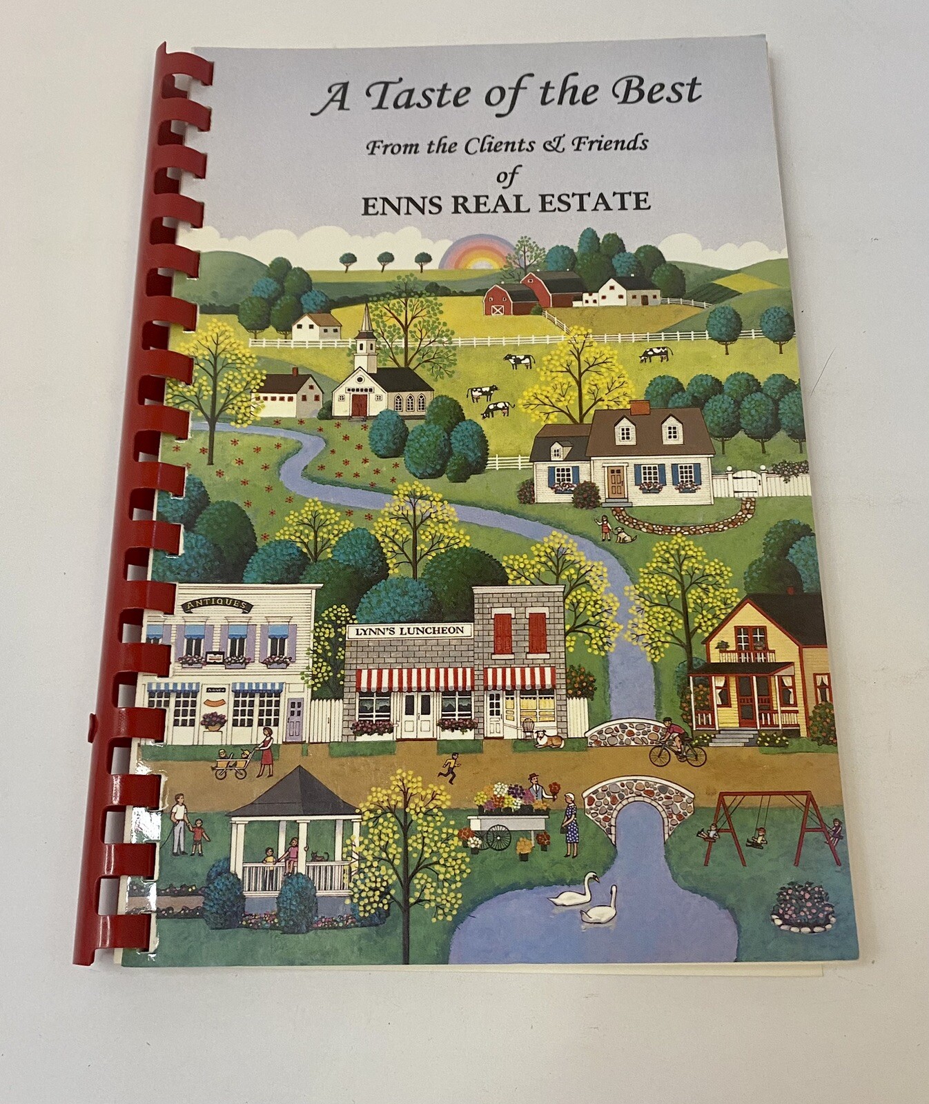 A Taste Of The Best Cookbook Enns Real Estate Castro Valley California CA 1994