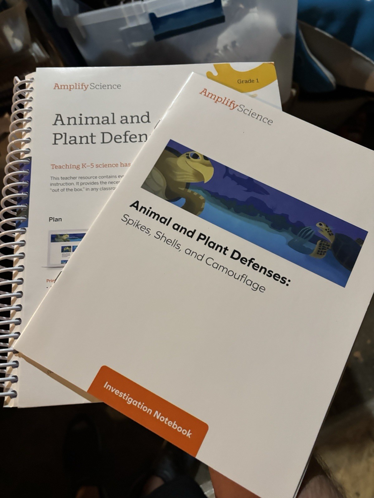 Amplify Science Animal And Plant Defenses Teacher’s Guide & Student
