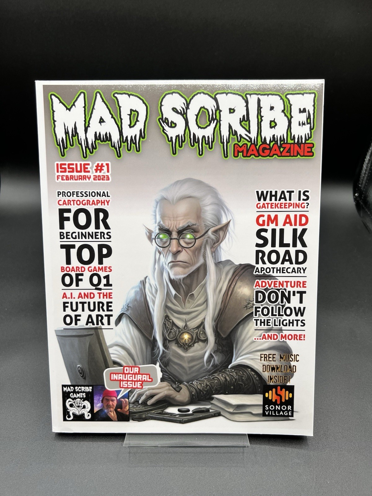 Mad Scribe Magazine Issue #1-4
