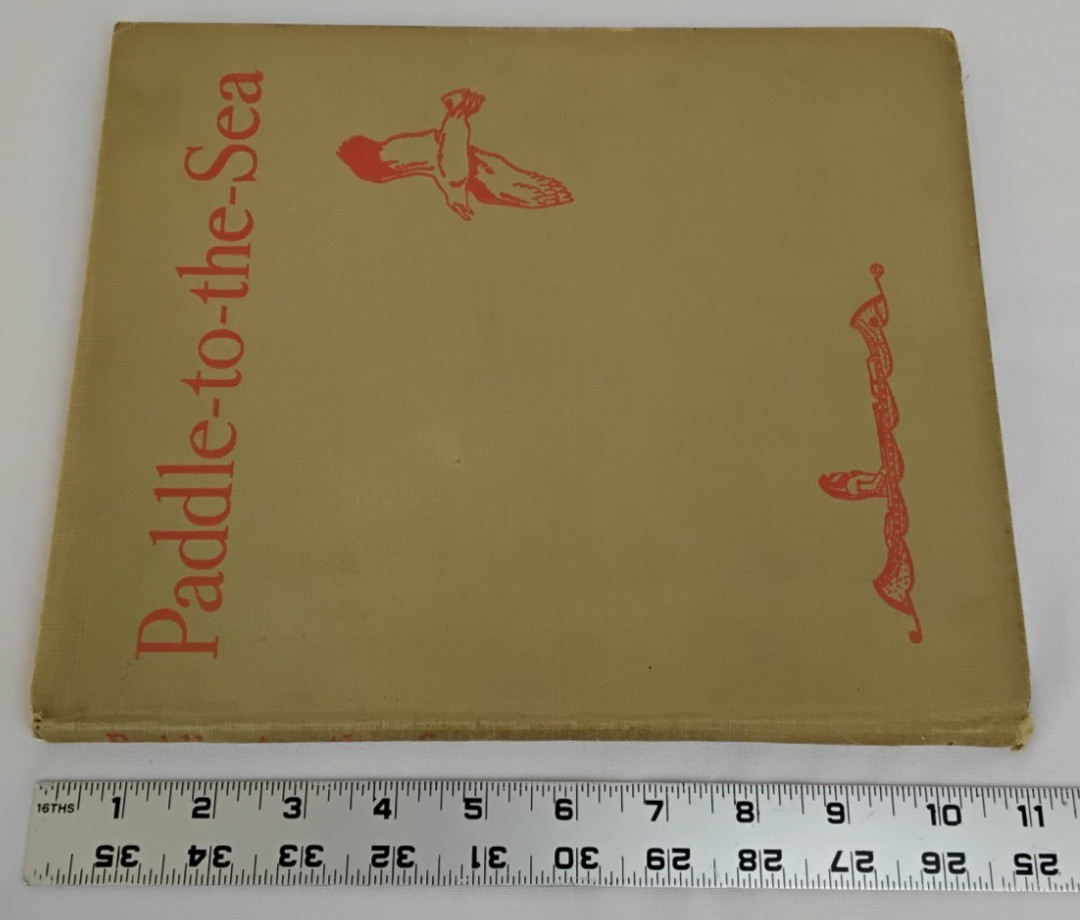 Paddle-to-the-Sea Holling Clancy Holling Missing Dust Jacket #B1138